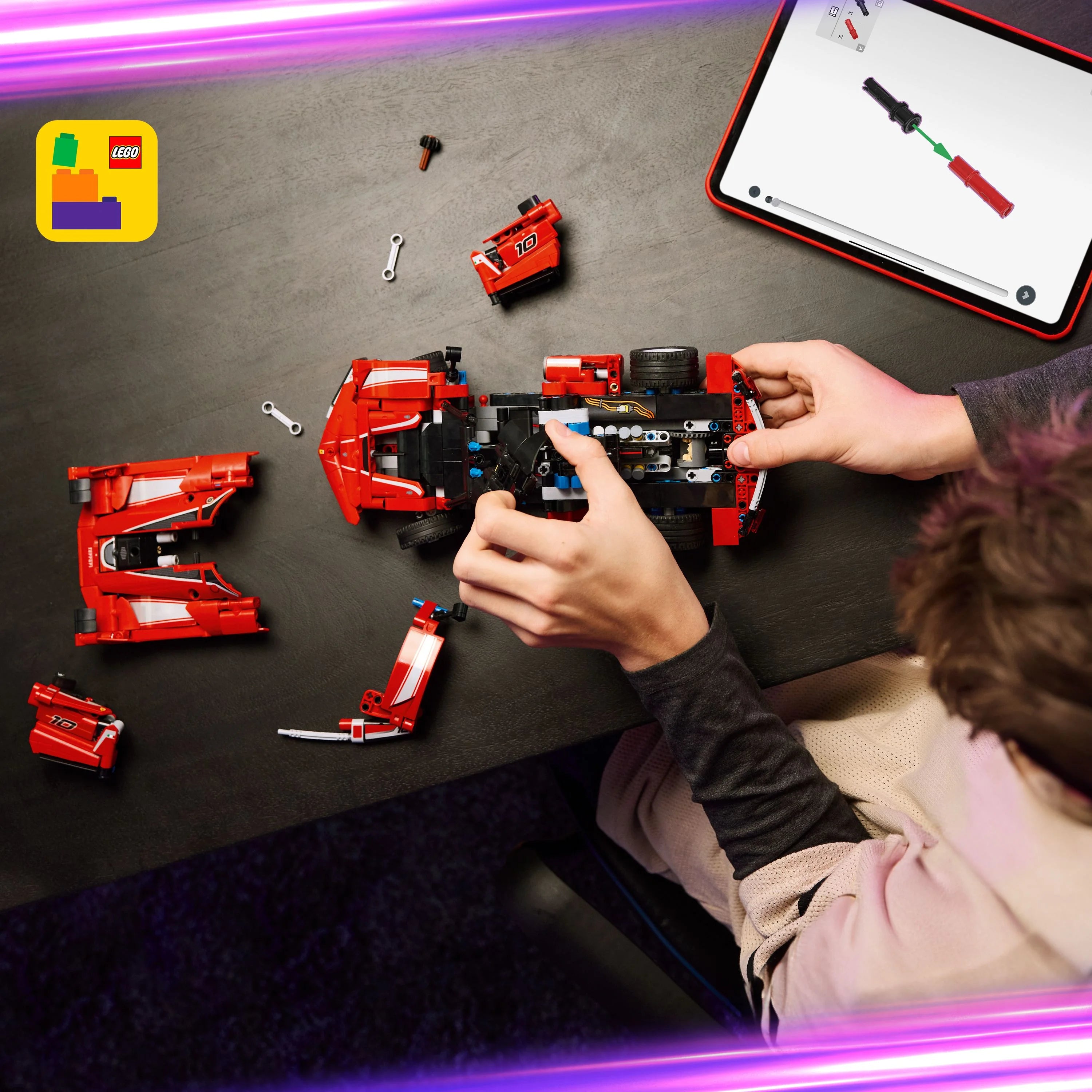 LEGO Technic Ferrari FXX K Race Car Toy 42212