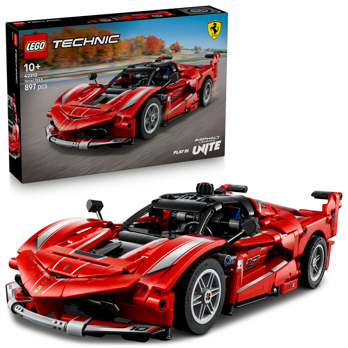 LEGO Technic Ferrari FXX K Race Car Toy 42212