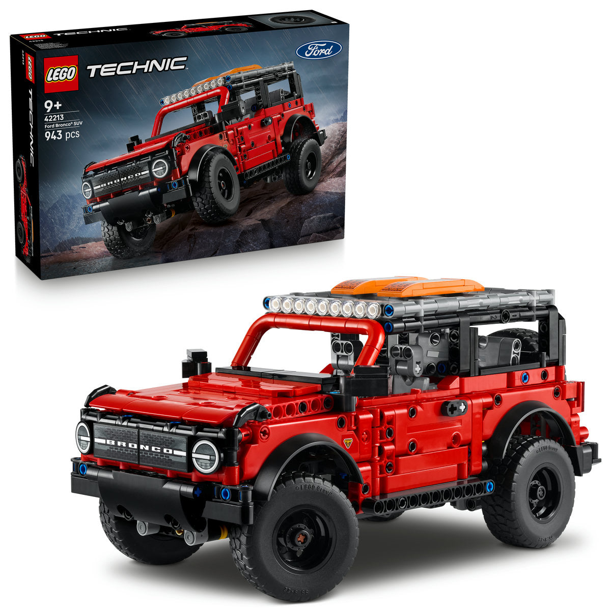 LEGO Technic Ford Bronco SUV Off Road Car Toy 42213