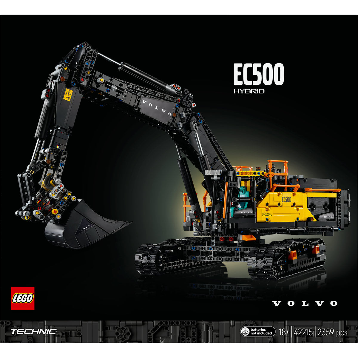 LEGO Technic Volvo EC500 Hybrid Excavator Set 42215