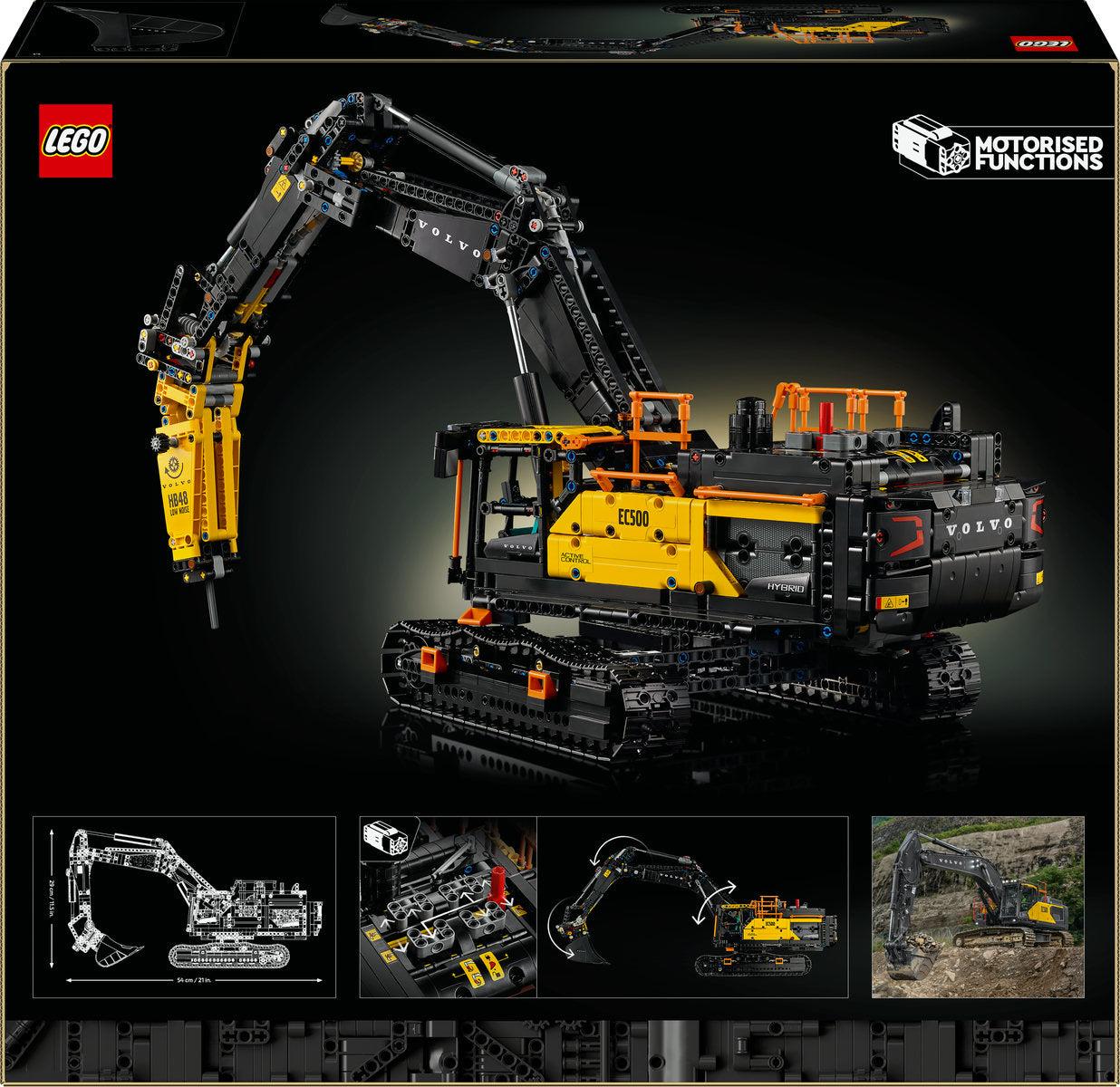LEGO Technic Volvo EC500 Hybrid Excavator Set 42215