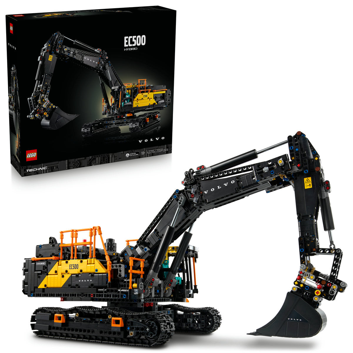 LEGO Technic Volvo EC500 Hybrid Excavator Set 42215
