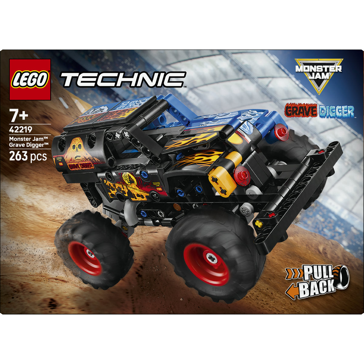 LEGO Technic Monster Jam Grave Digger Fire and Ice 42219