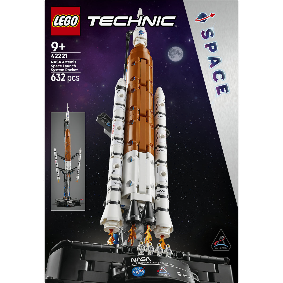 LEGO Technic NASA Artemis Space Launch System Rocket 42221