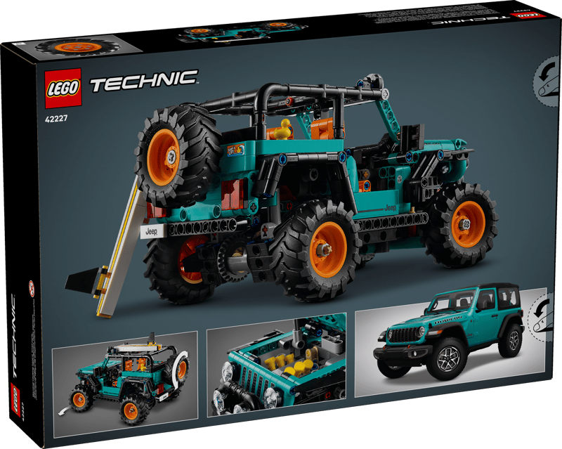 LEGO Technic Jeep Wrangler Rubicon SUV Car Toy 42227