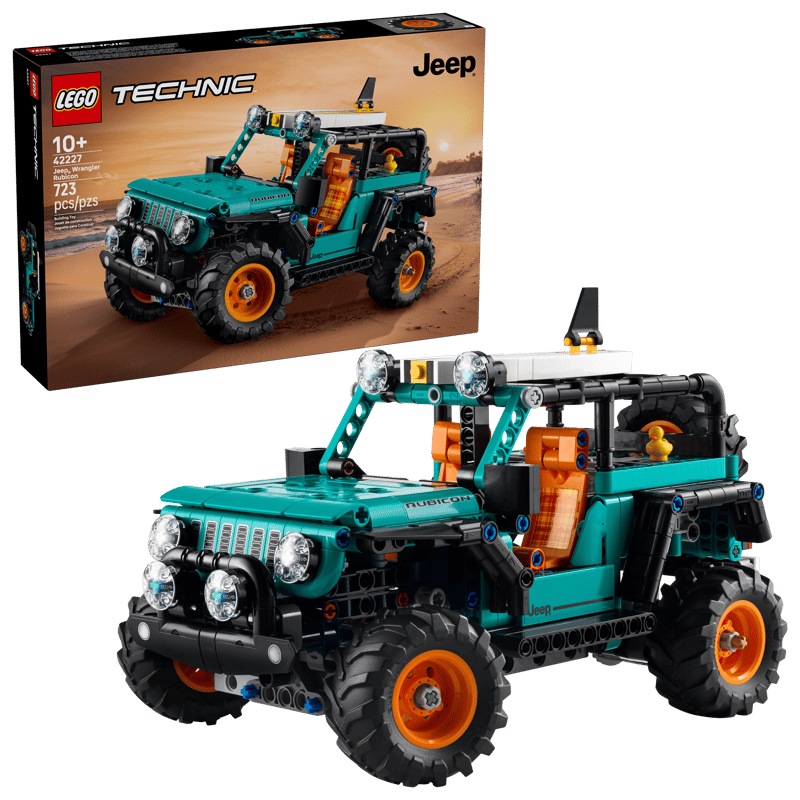 LEGO Technic Jeep Wrangler Rubicon SUV Car Toy 42227