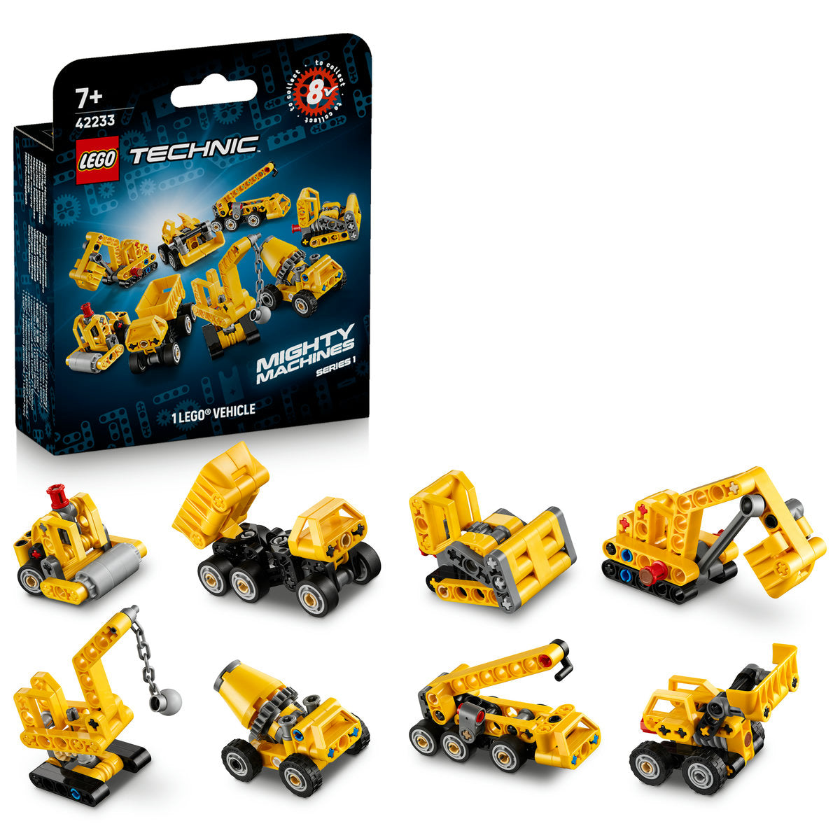 LEGO Technic Mighty Machines Mystery Box Building Set 42233