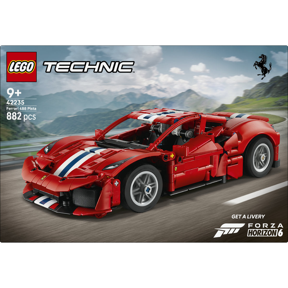 LEGO Technic Ferrari 488 Pista Building Set 42235