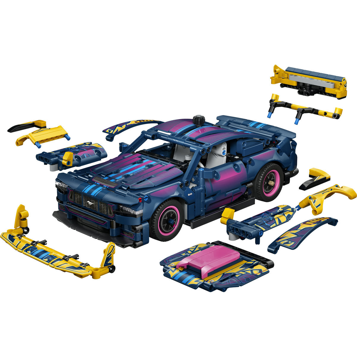 LEGO Technic Ford Mustang GT Custom Garage Building Set 42236