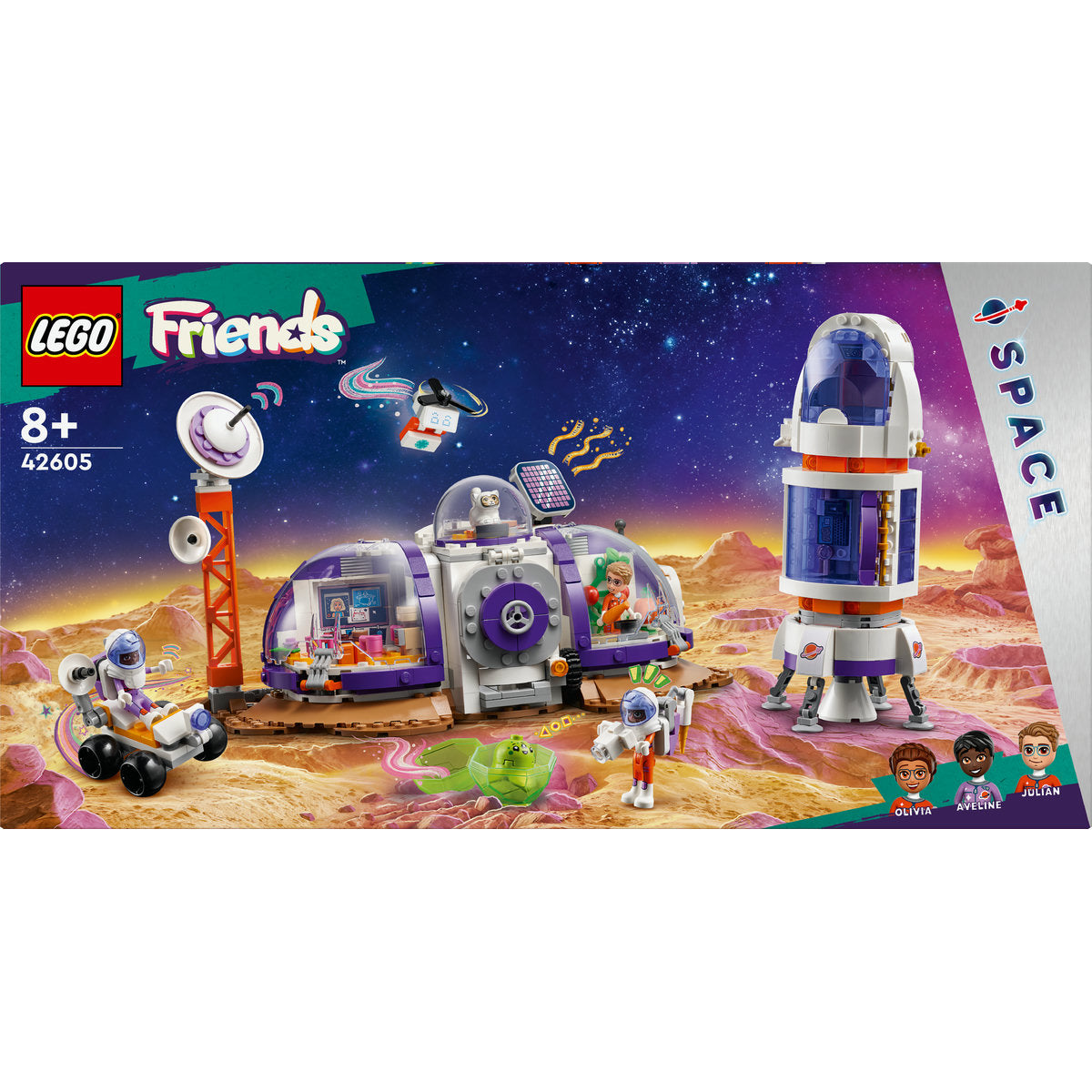LEGO Friends Mars Space Base and Rocket Toy 42605