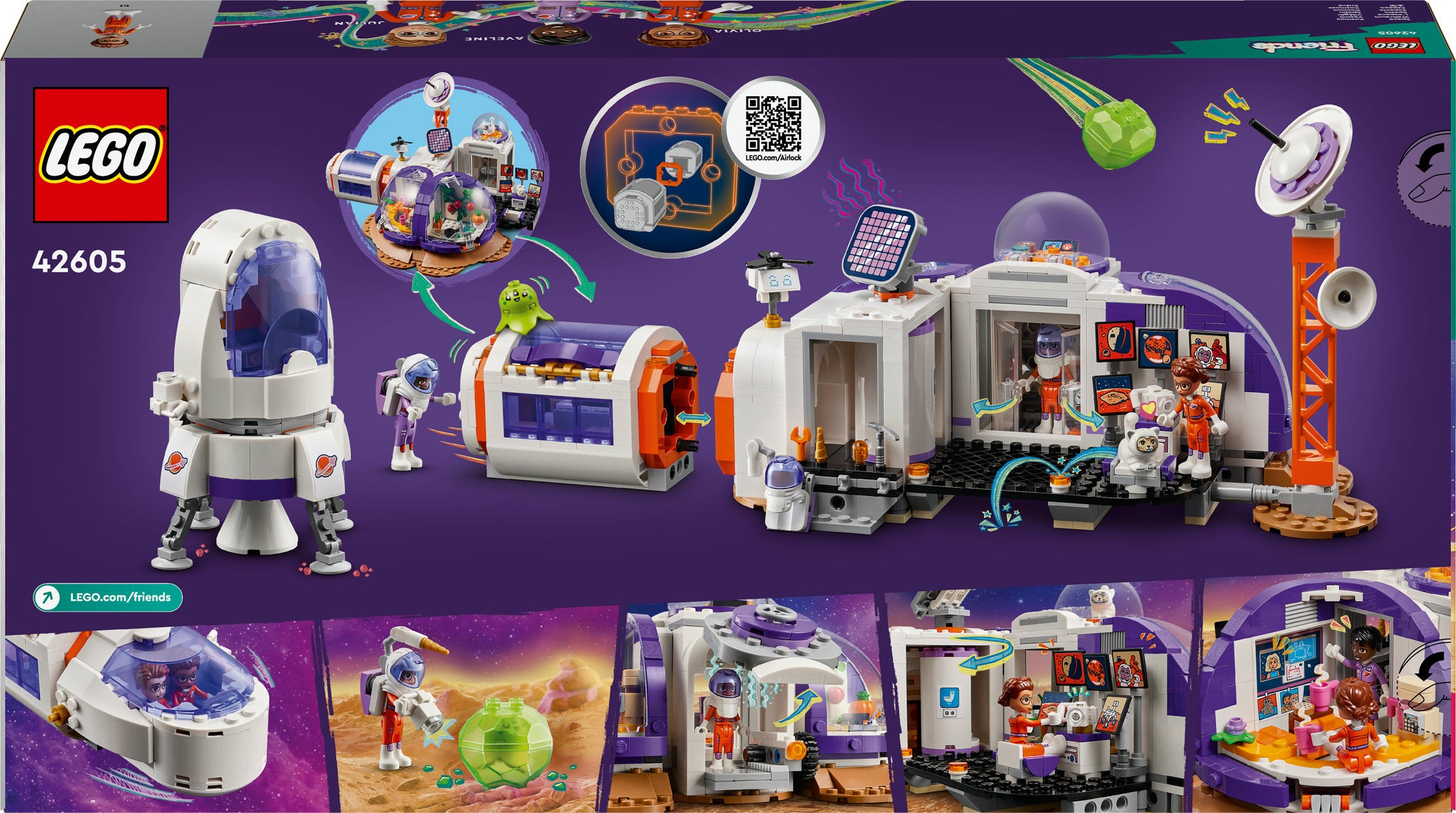 LEGO Friends Mars Space Base and Rocket Toy 42605