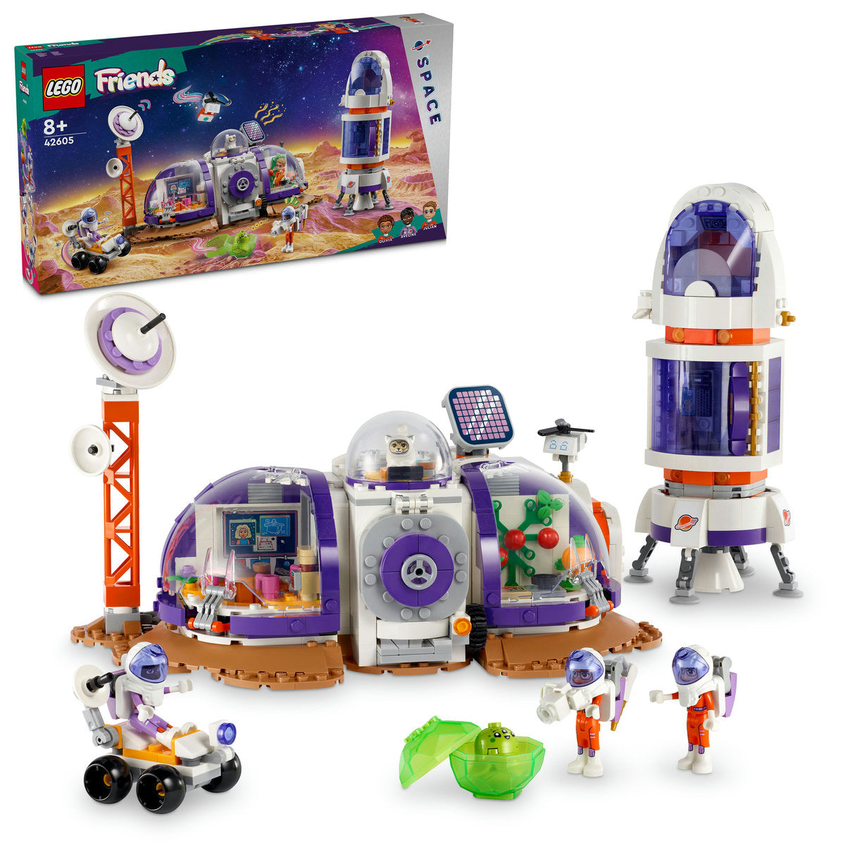 LEGO Friends Mars Space Base and Rocket Toy 42605