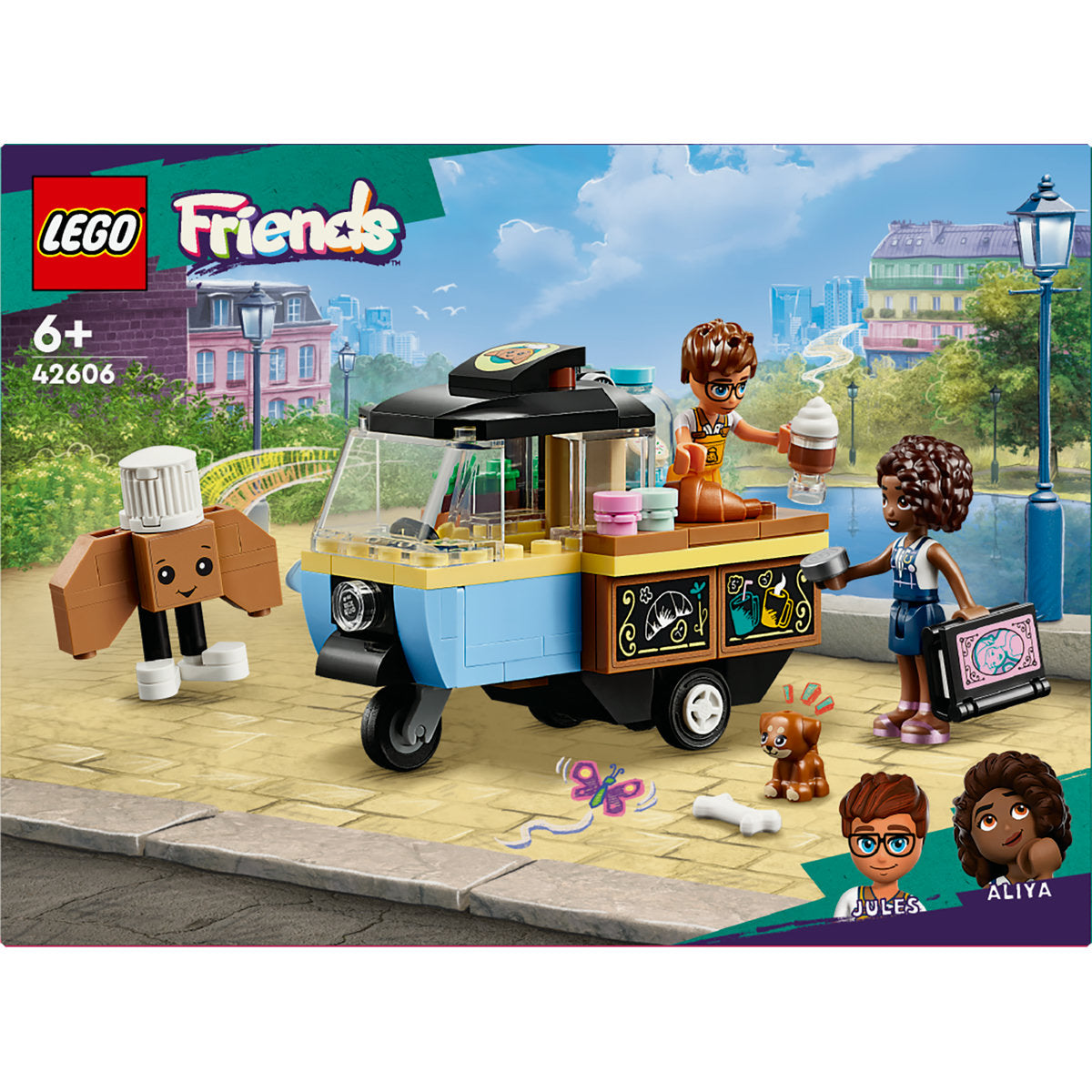 LEGO Friends Mobile Bakery Food Cart Toy Set 42606