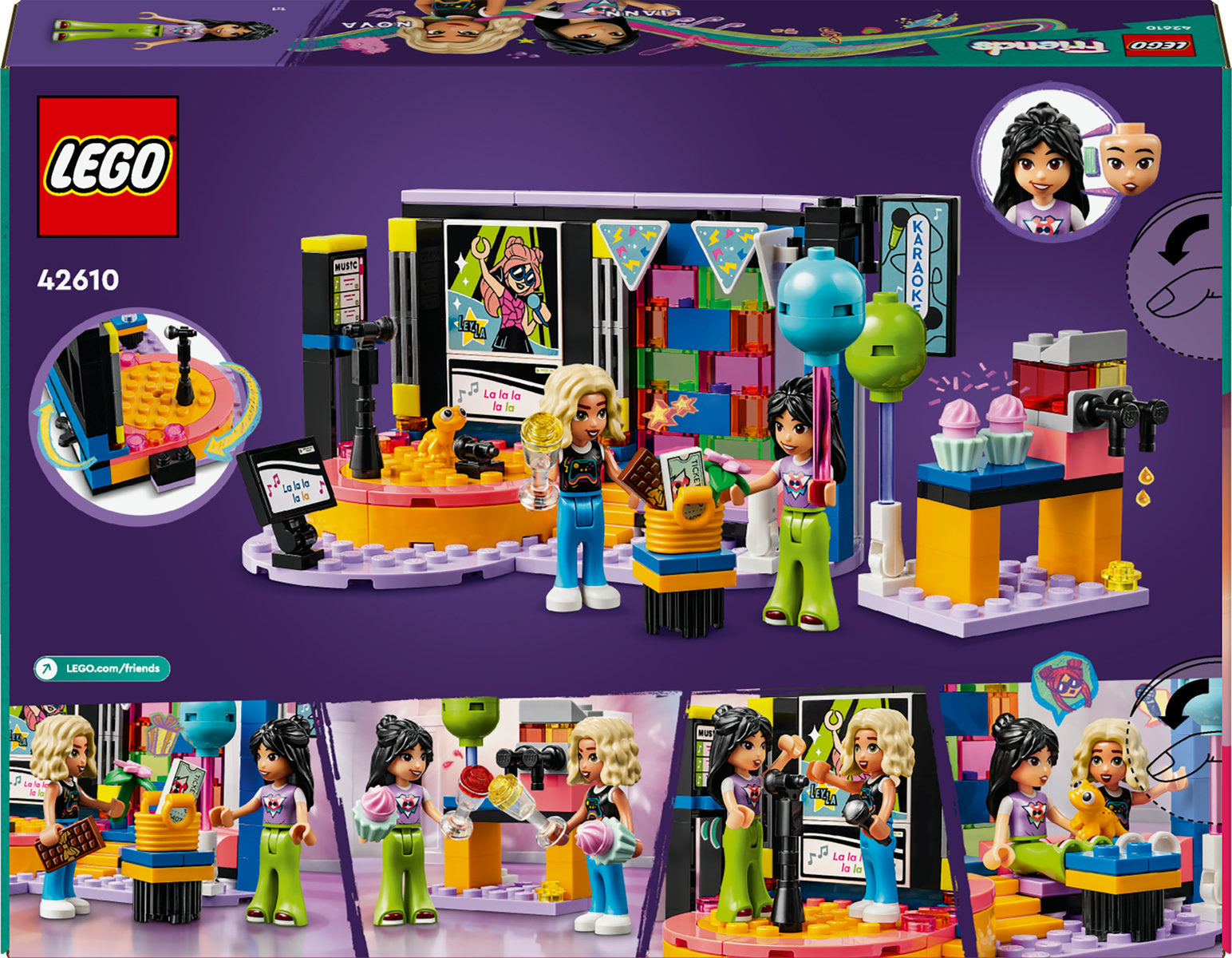 LEGO Friends Karaoke Music Party Singing Toy 42610