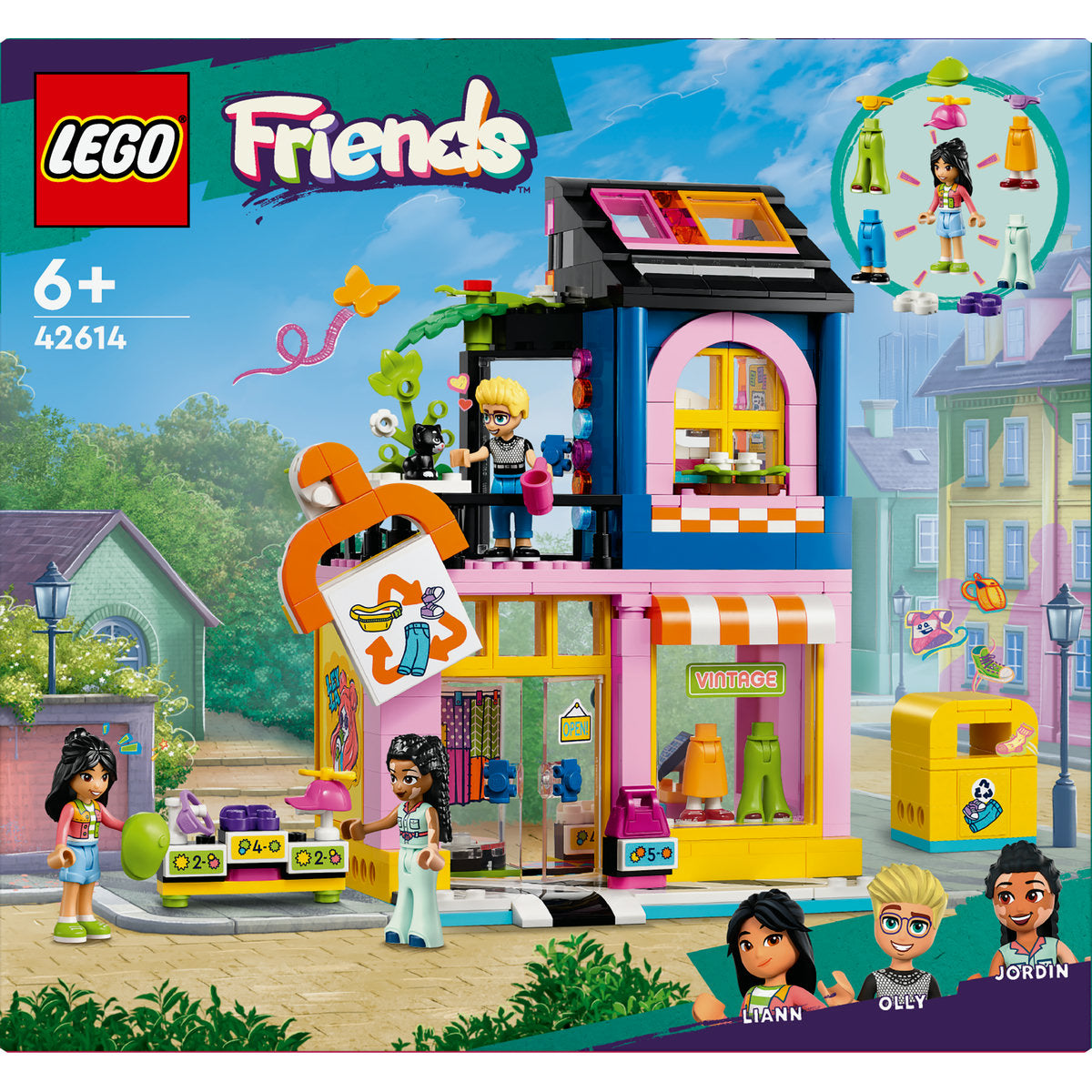 LEGO Friends Vintage Fashion Store Toy Shop 42614