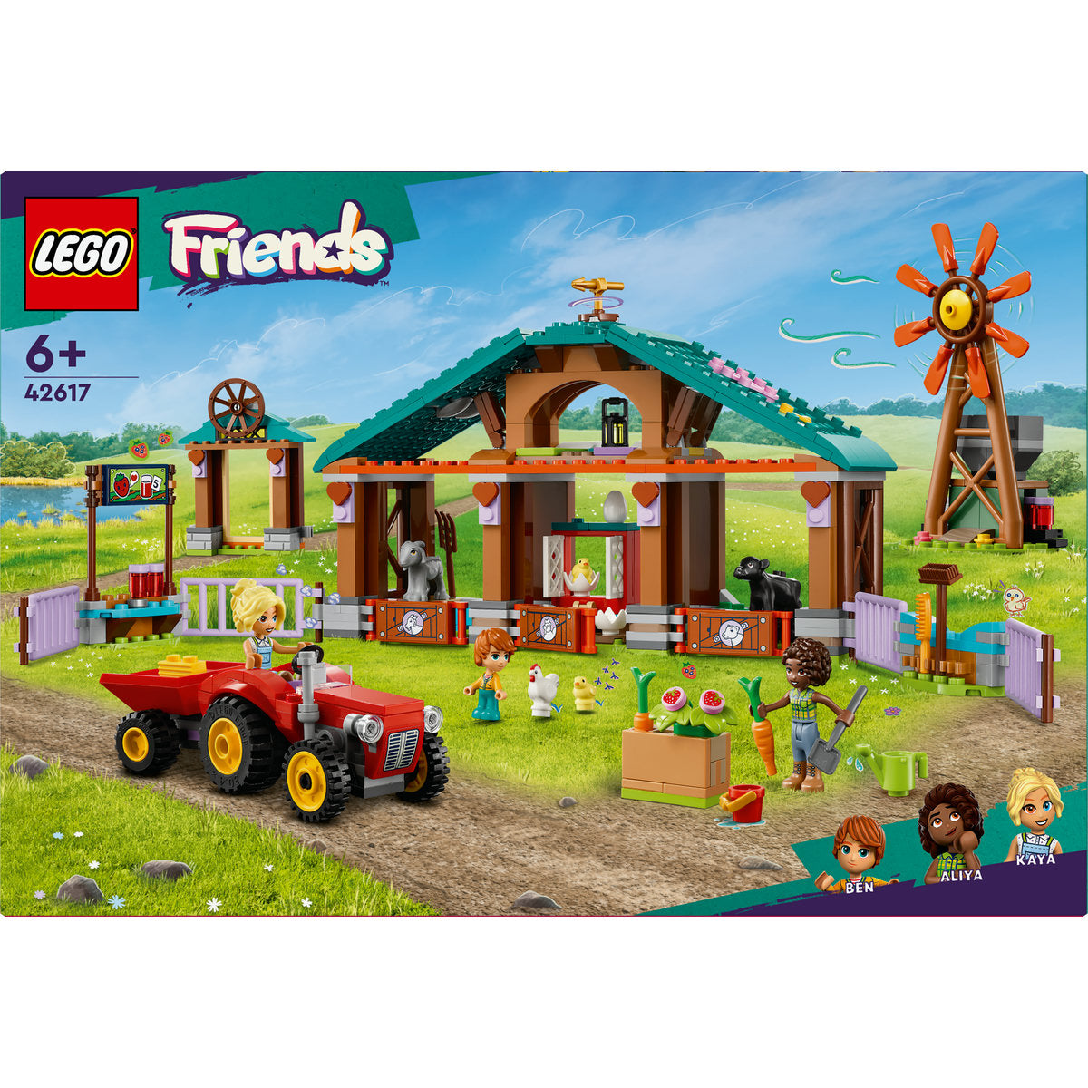 LEGO Friends Farm Animal Sanctuary Toy Set 42617