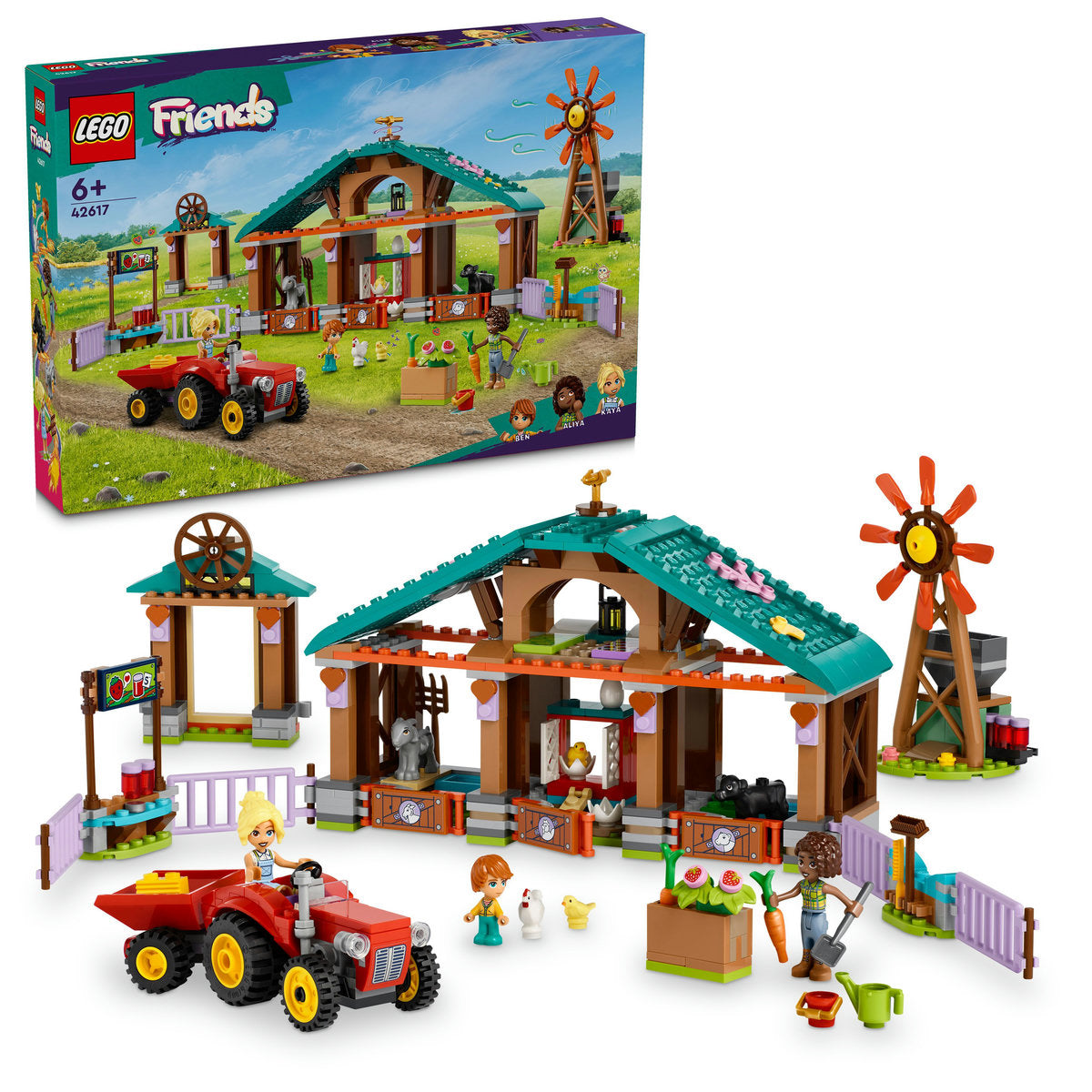 LEGO Friends Farm Animal Sanctuary Toy Set 42617