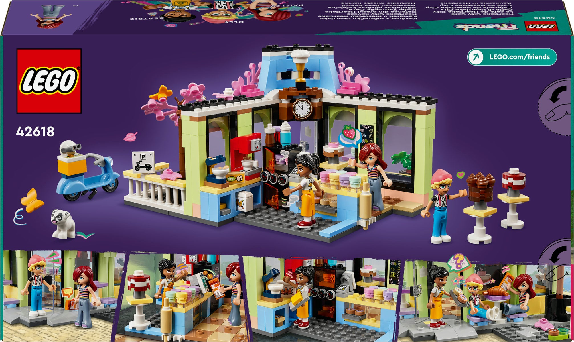 LEGO Friends Heartlake City Café Toy Set 42618