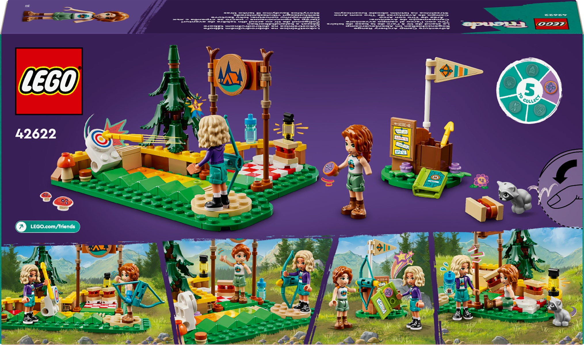 LEGO Friends Adventure Camp Archery Range Toy 42622