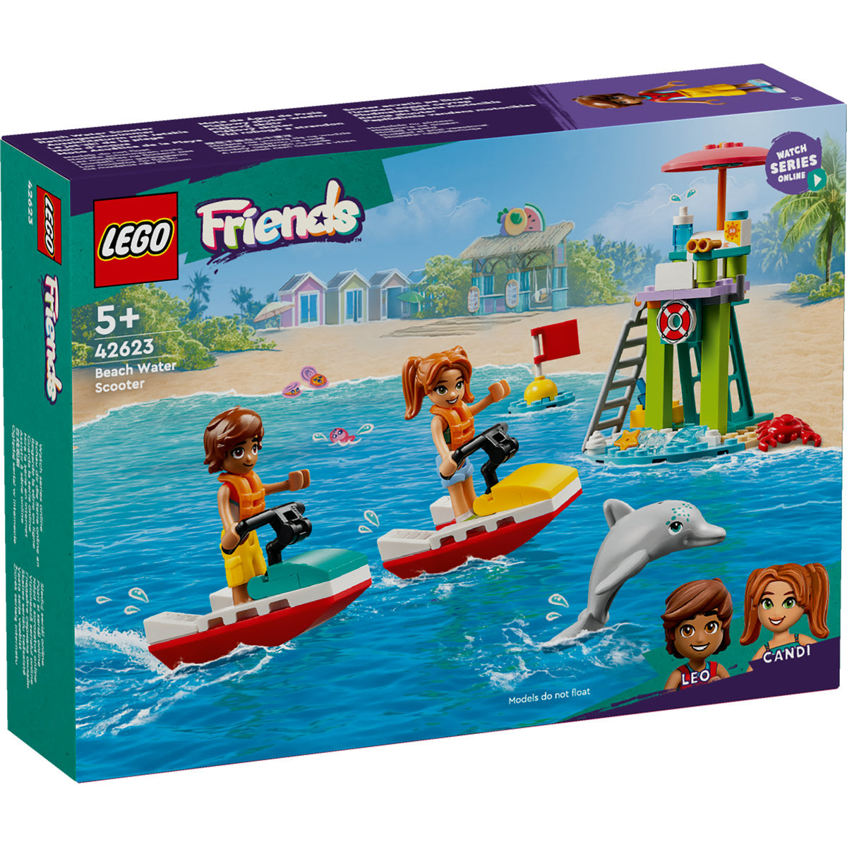 LEGO Friends Beach Water Scooter Building Toy 42623