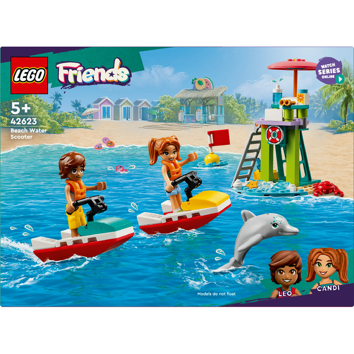 LEGO Friends Beach Water Scooter Building Toy 42623