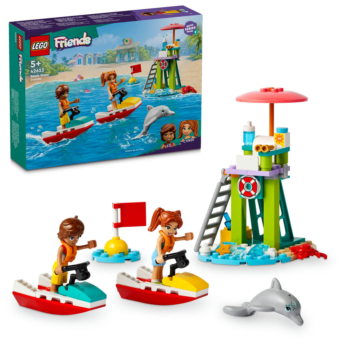 LEGO Friends Beach Water Scooter Building Toy 42623