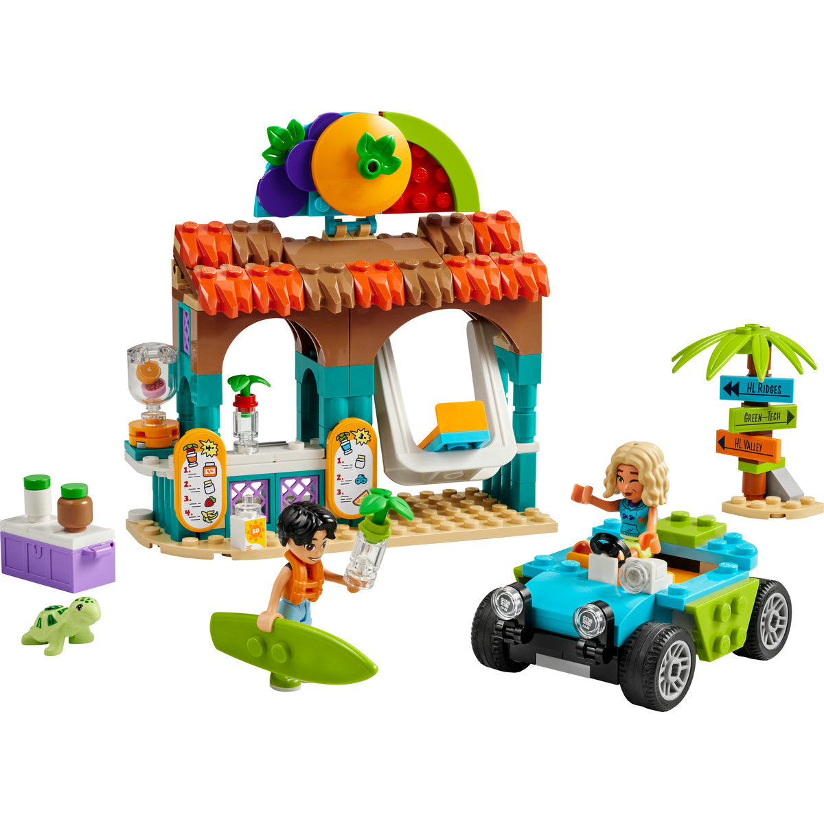 LEGO Friends Beach Smoothie Stand Food Toy Set 42625