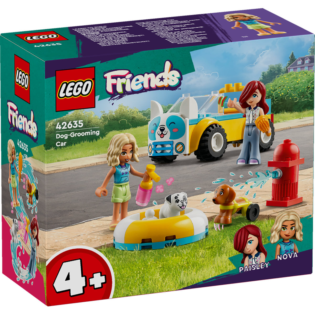 LEGO Friends Dog-Grooming Car, Animal Playset 42635