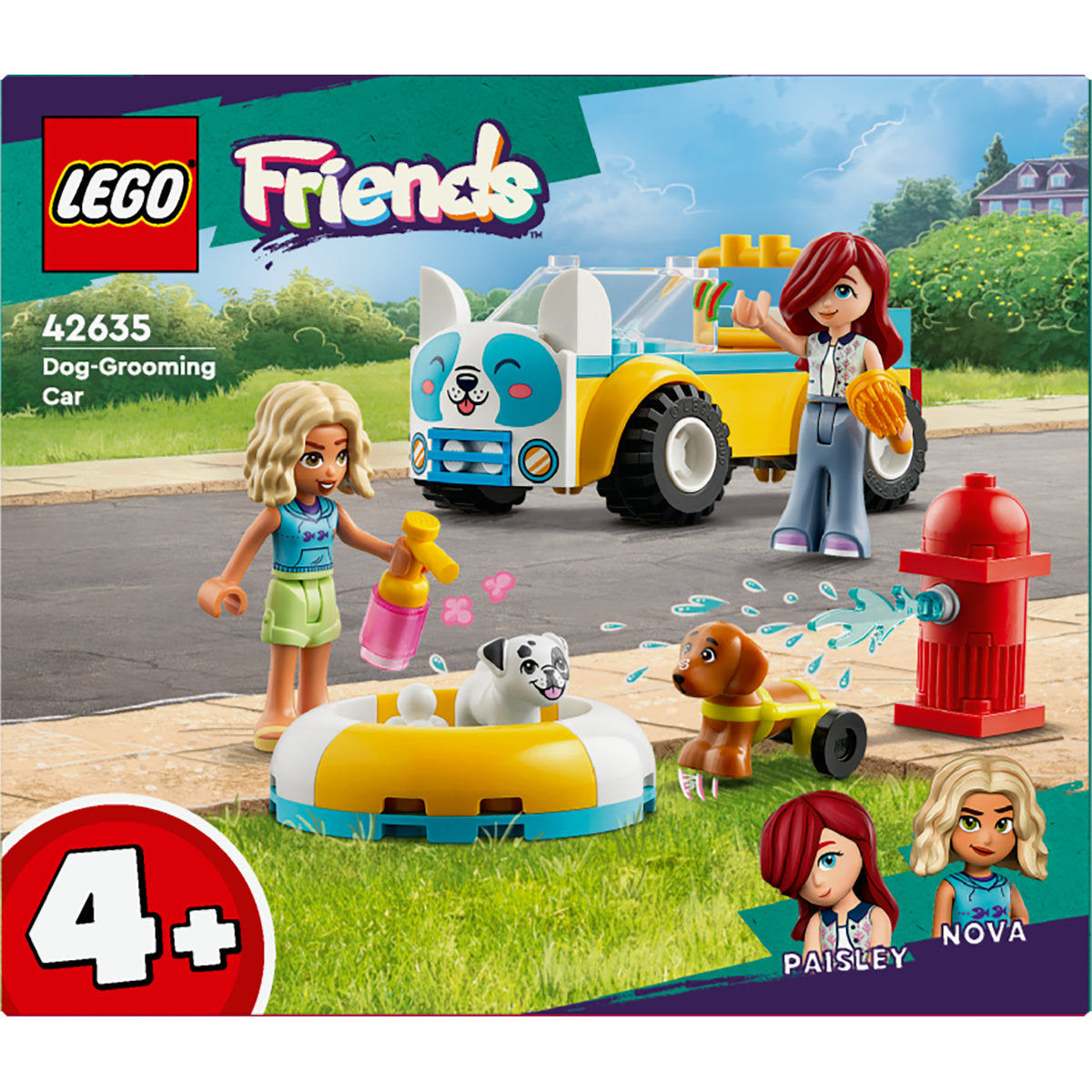 LEGO Friends Dog-Grooming Car, Animal Playset 42635