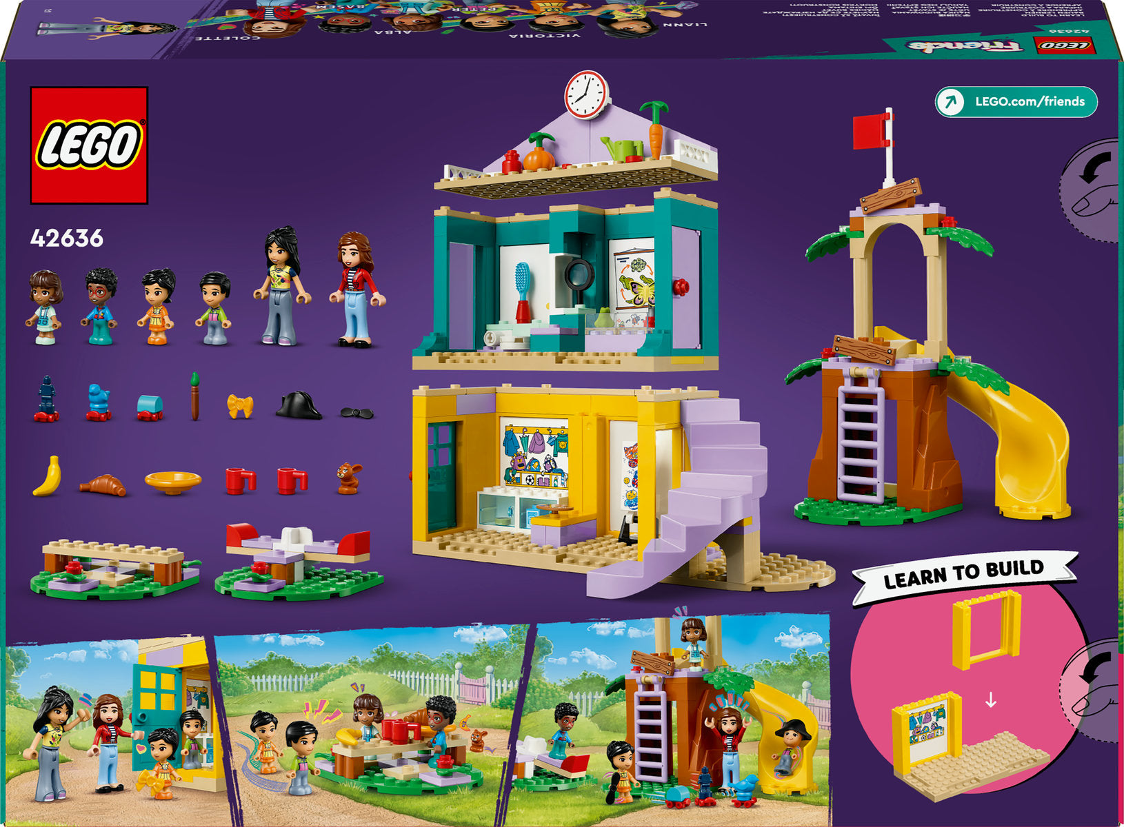 LEGO Friends Heartlake City Preschool Toy Set 42636