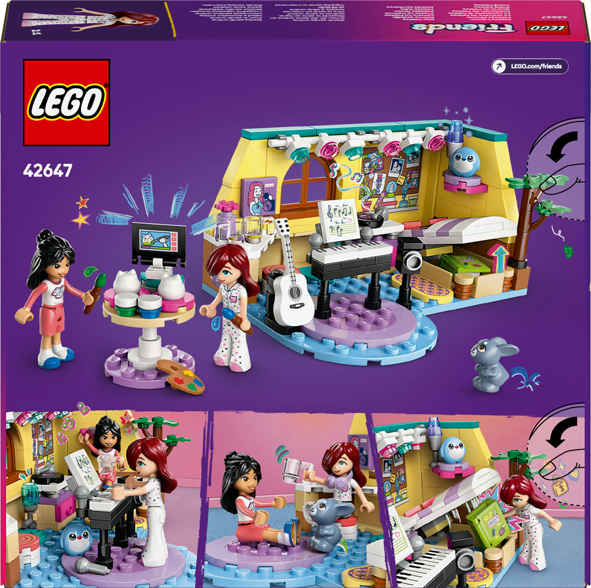 LEGO Friends Paisley’s Bedroom 42647