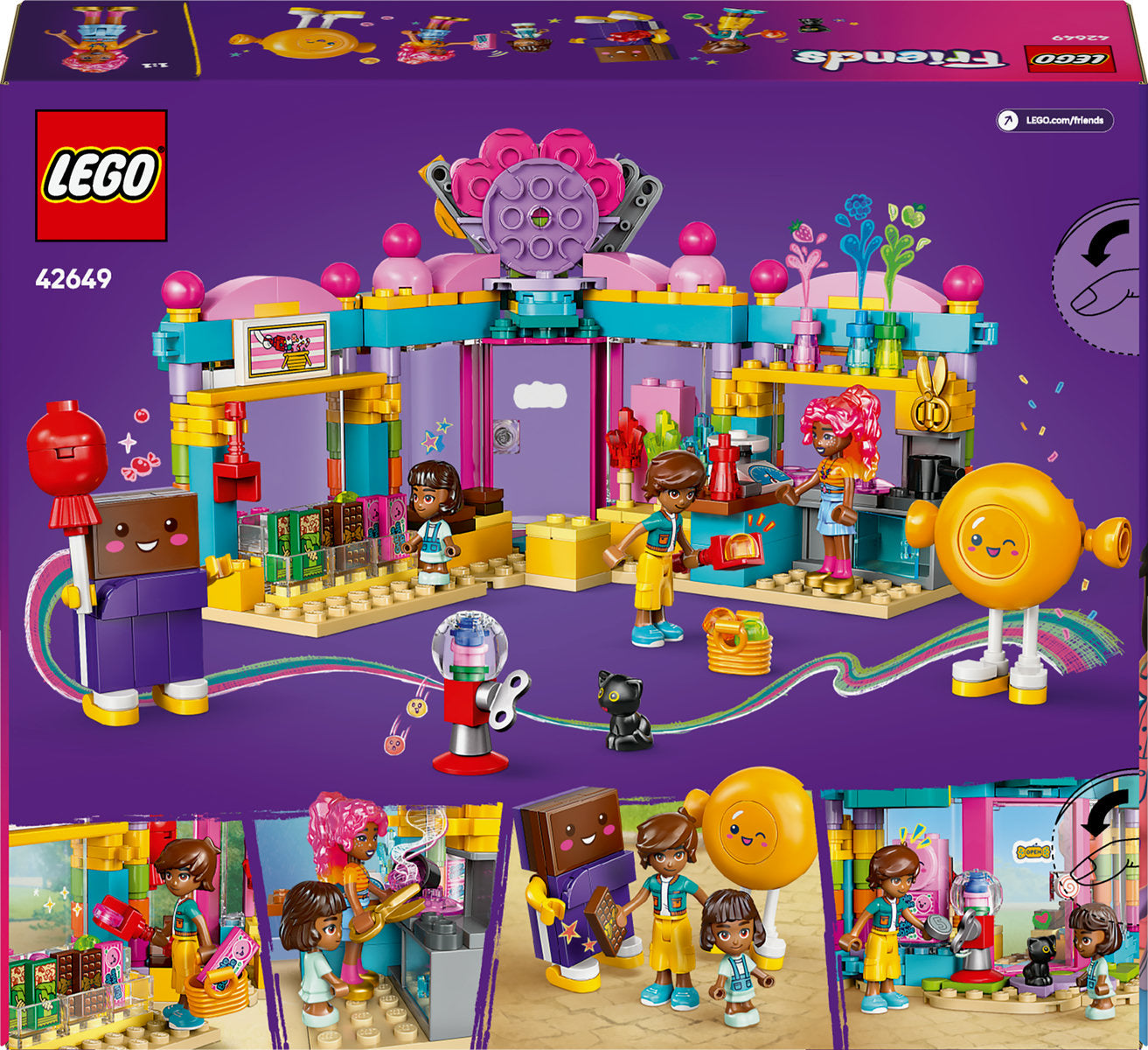 LEGO Friends Heartlake City Sweet Shop 42649