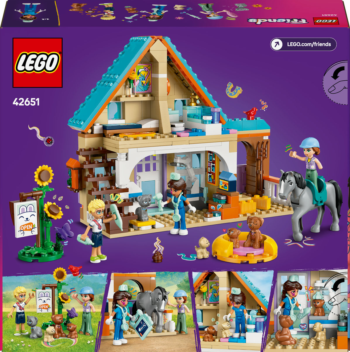 LEGO Friends Horse and Pet Vet Clinic 42651