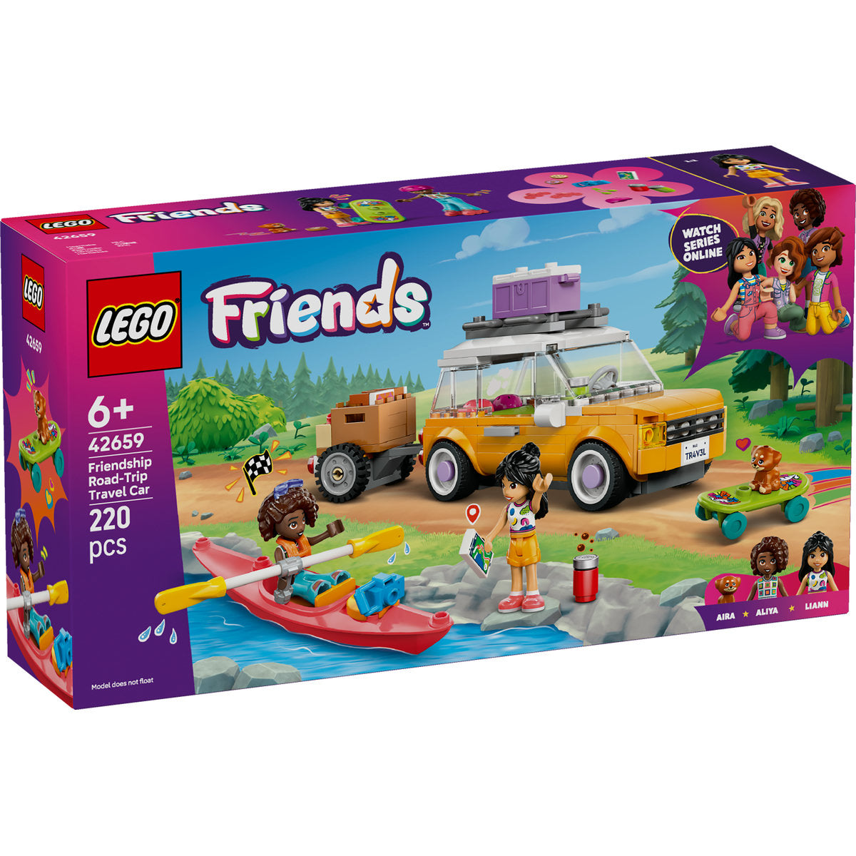 LEGO Friends Friendship Road-Trip Travel Car Building Set 42659