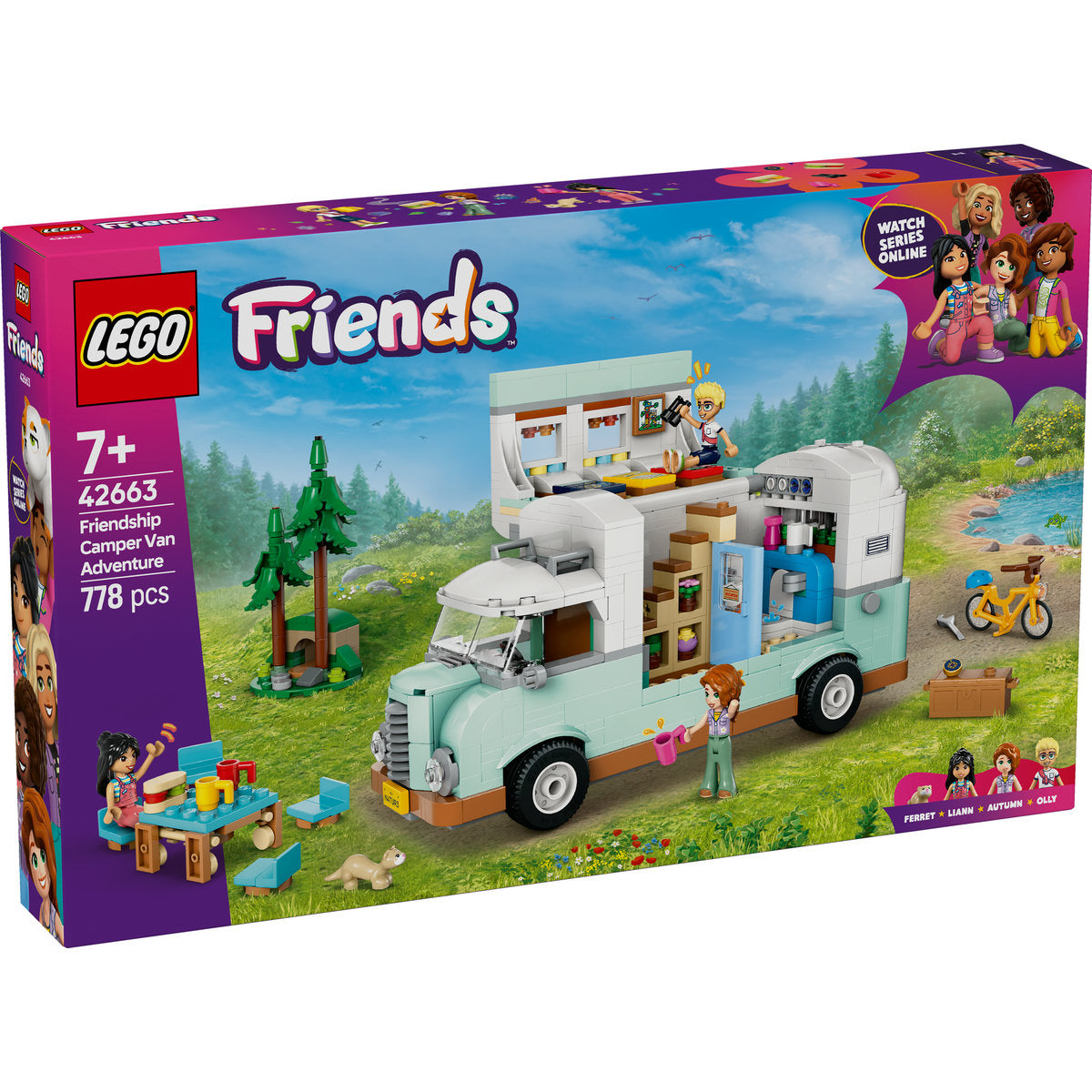 LEGO Friends Friendship Camper Van 42663