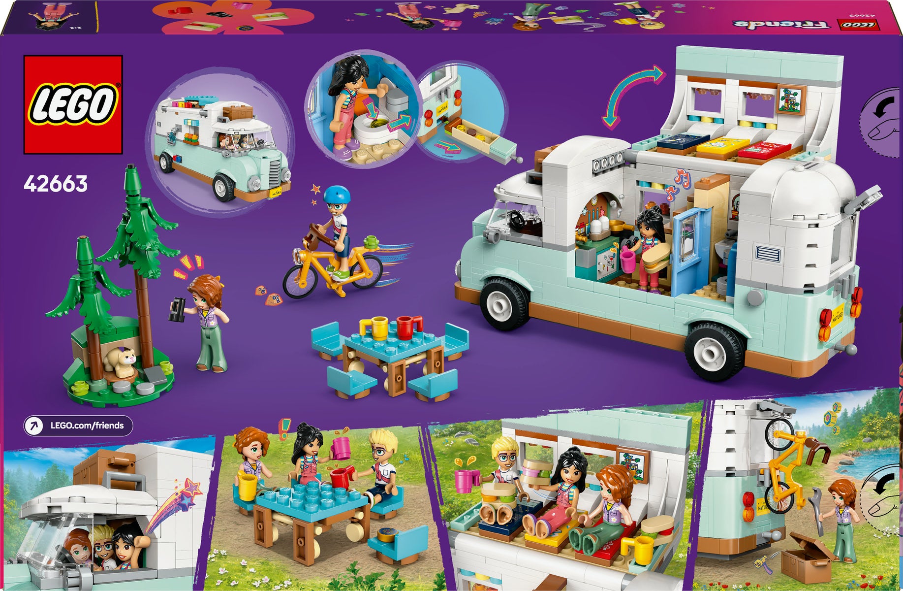 LEGO Friends Friendship Camper Van 42663