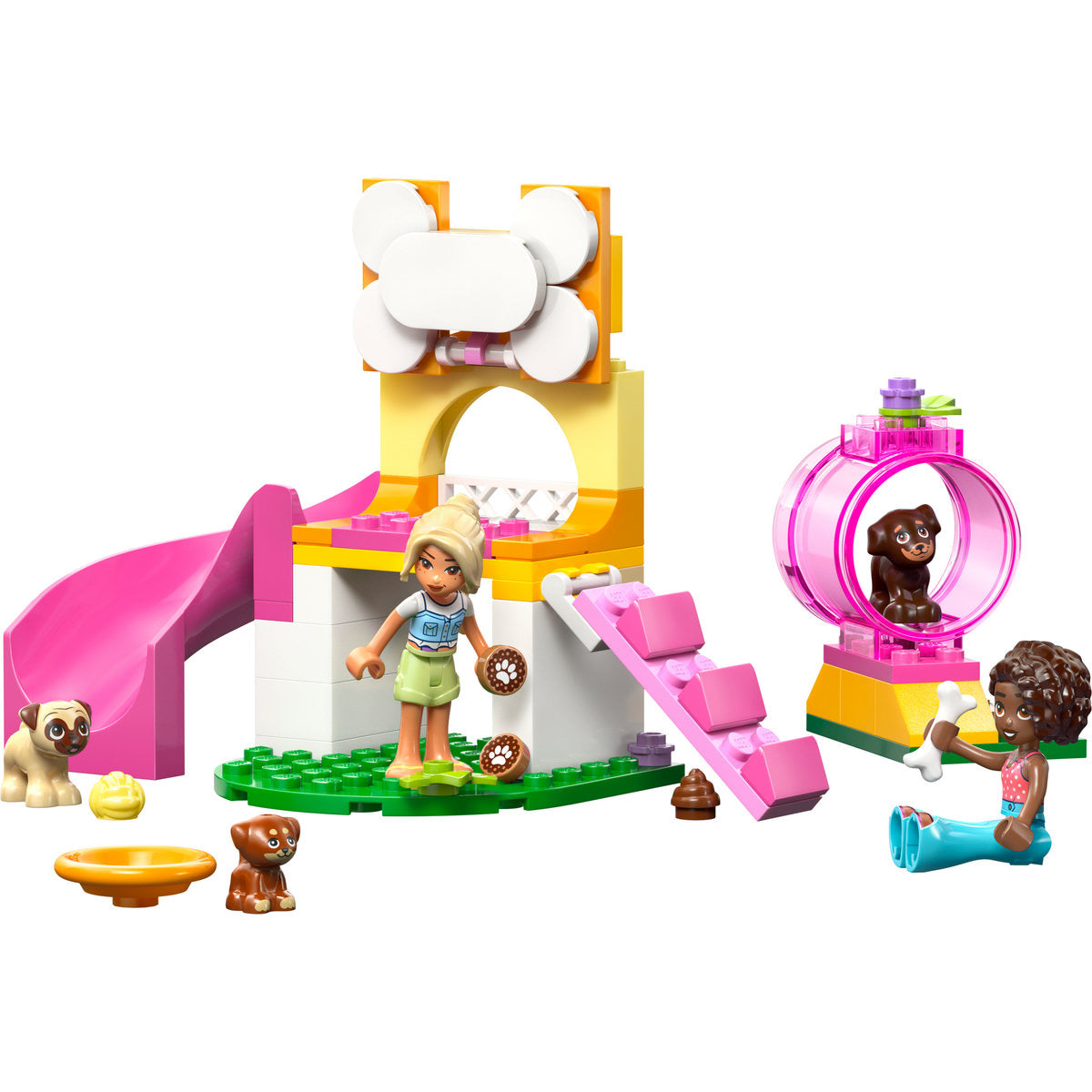 LEGO Friends Puppy Playground Building Kit, Dog Toy for Pretend Play 42665