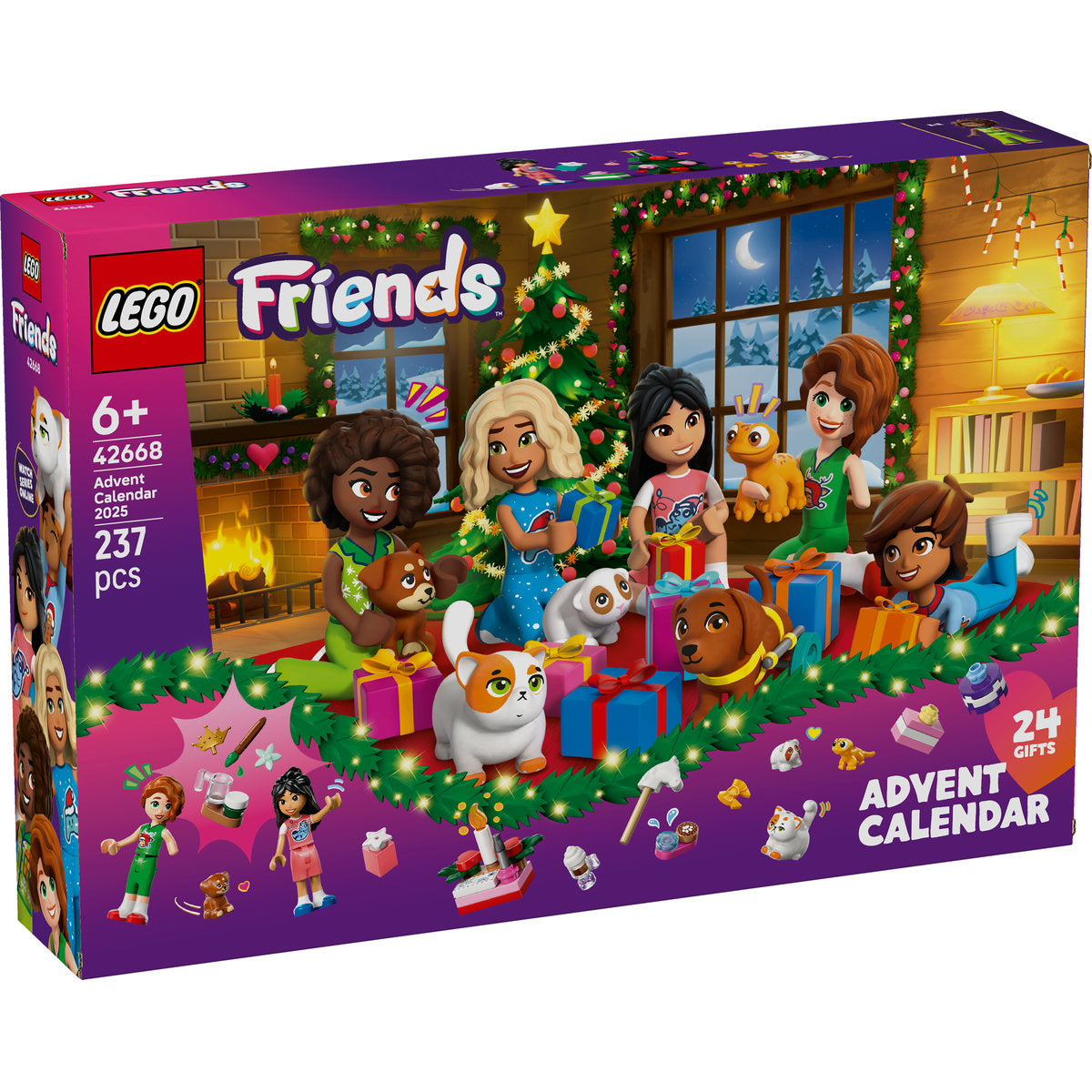 LEGO Friends Advent Calendar 2025 Toy for Kids 42668