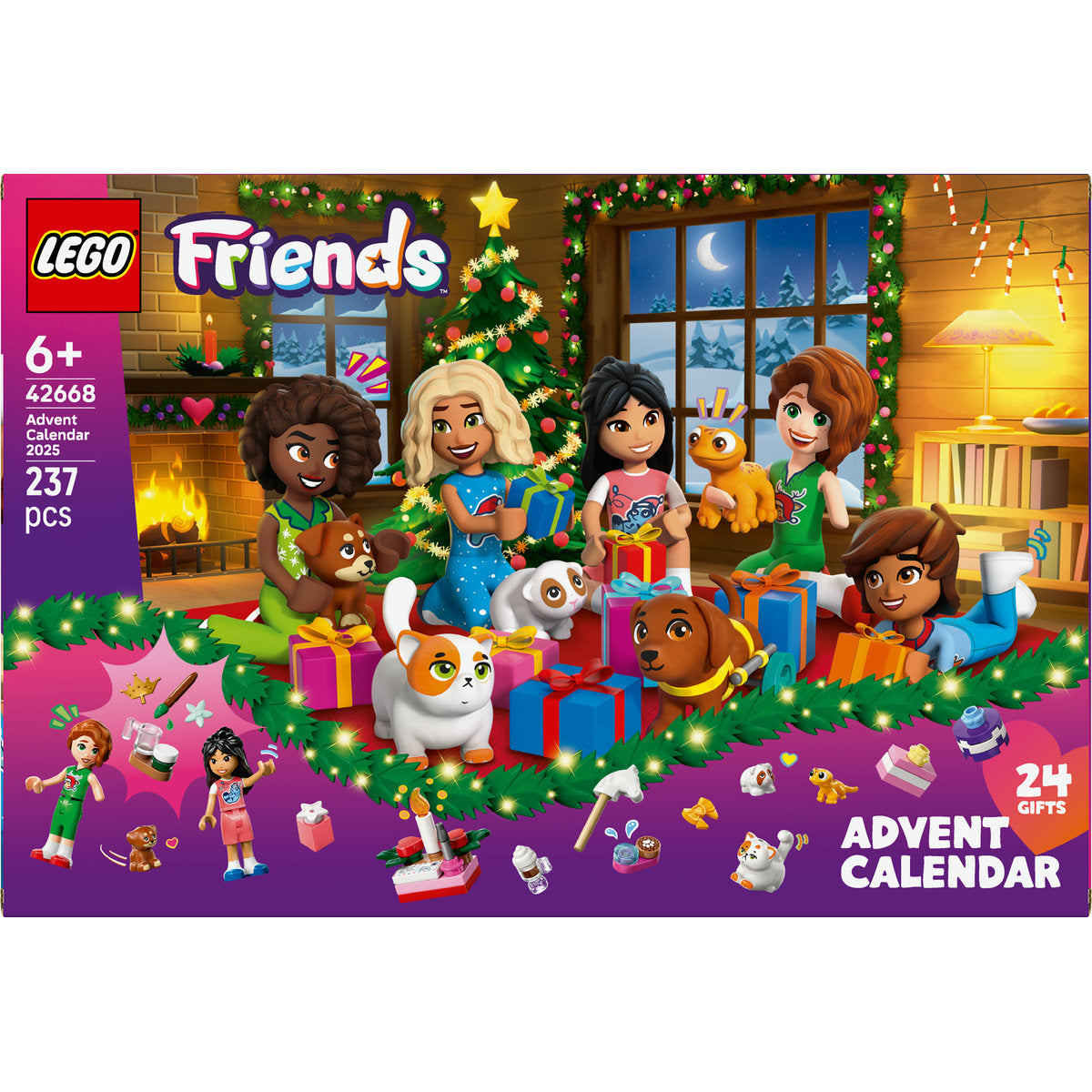 LEGO Friends Advent Calendar 2025 Toy for Kids 42668