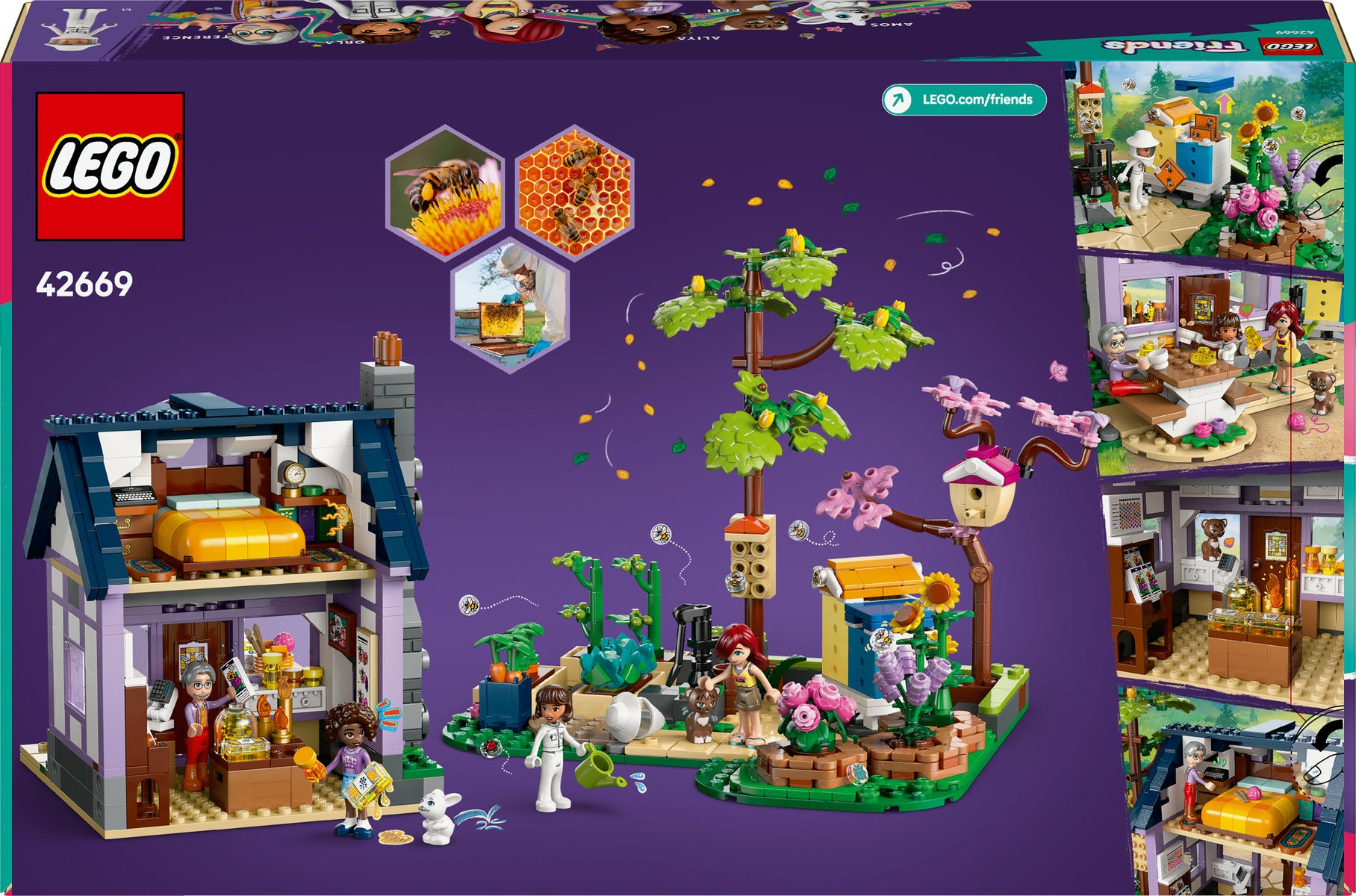 LEGO Friends Beekeepers’ House and Flower Garden 42669