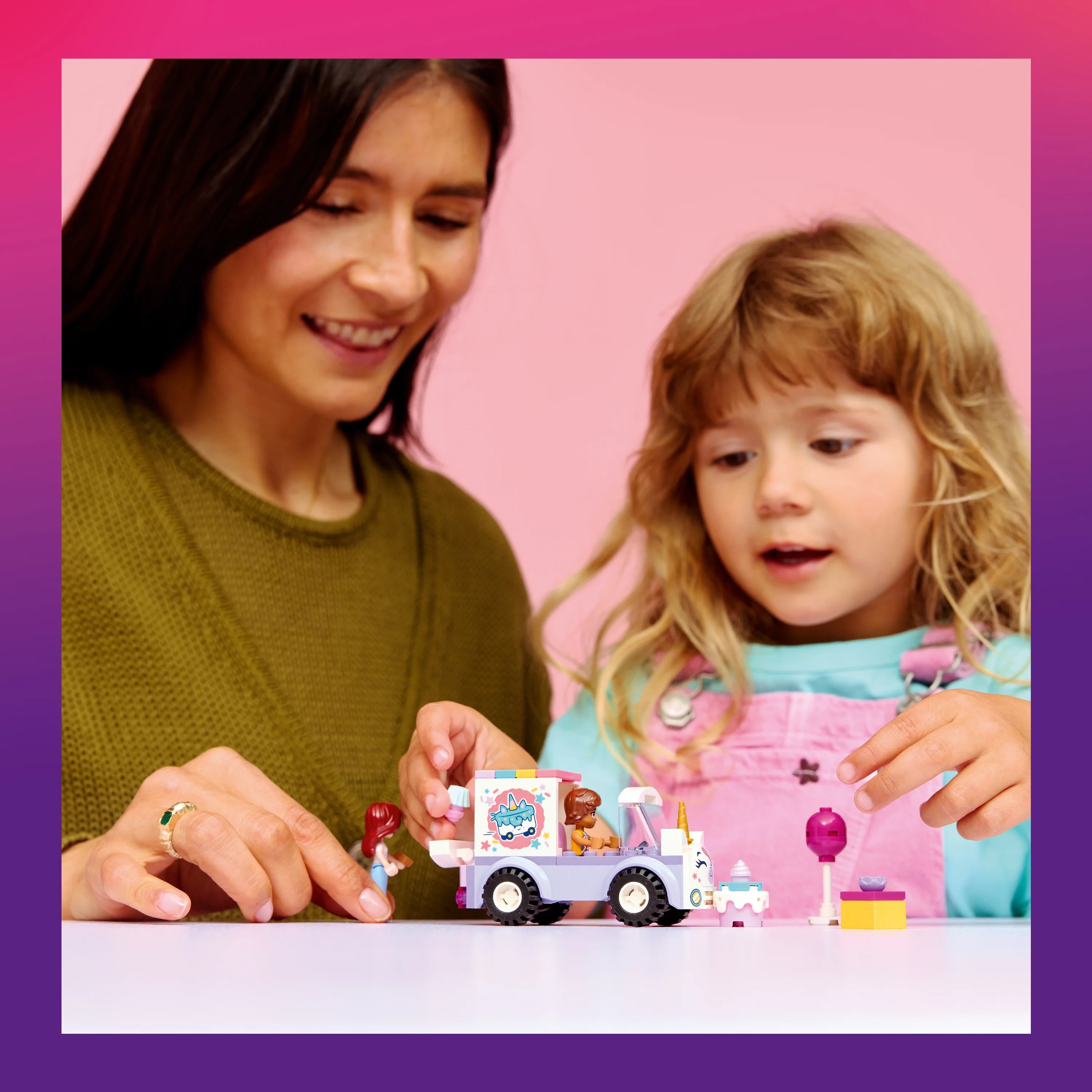 LEGO Friends Unicorn Cake Delivery Car Toy 42675