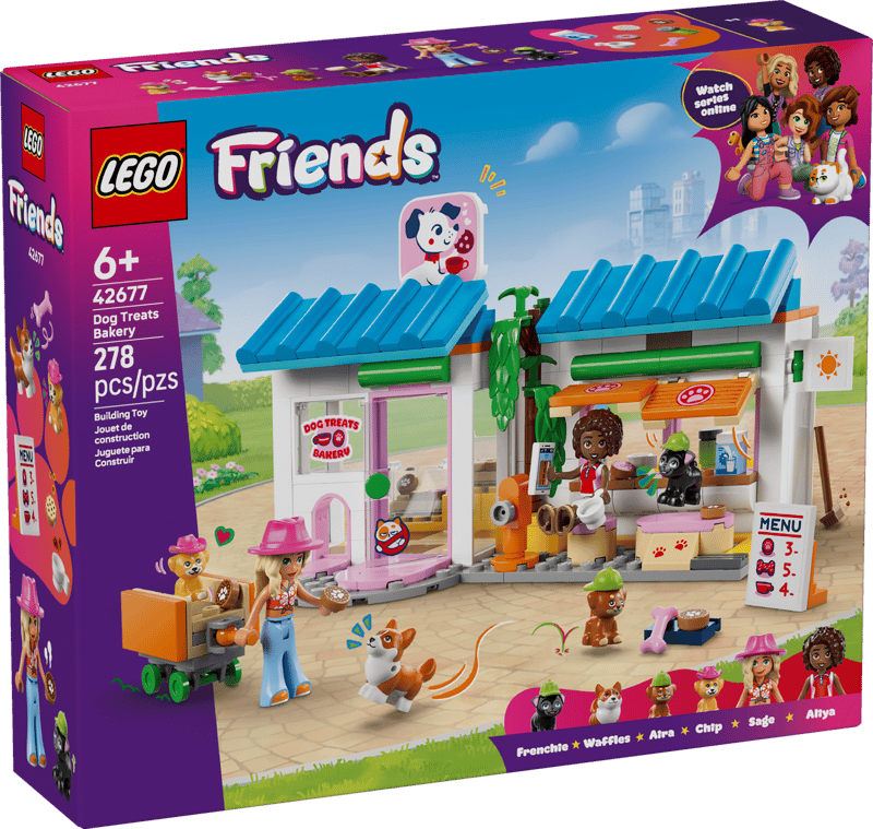 LEGO Friends Dog Treats Bakery 42677