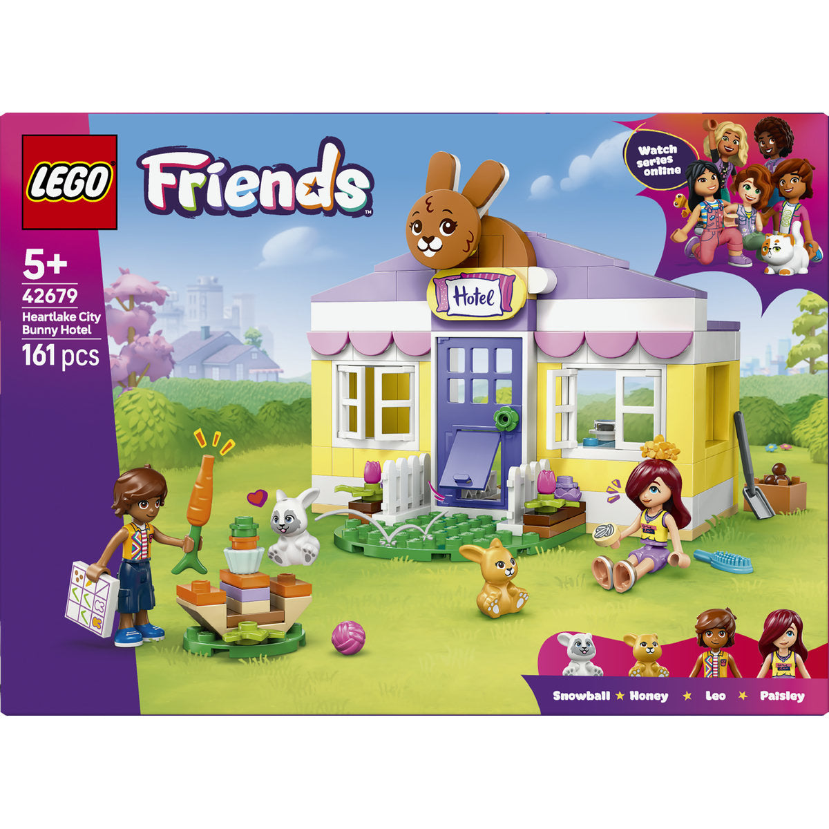 LEGO Friends Heartlake City Bunny Hotel Toy 42679