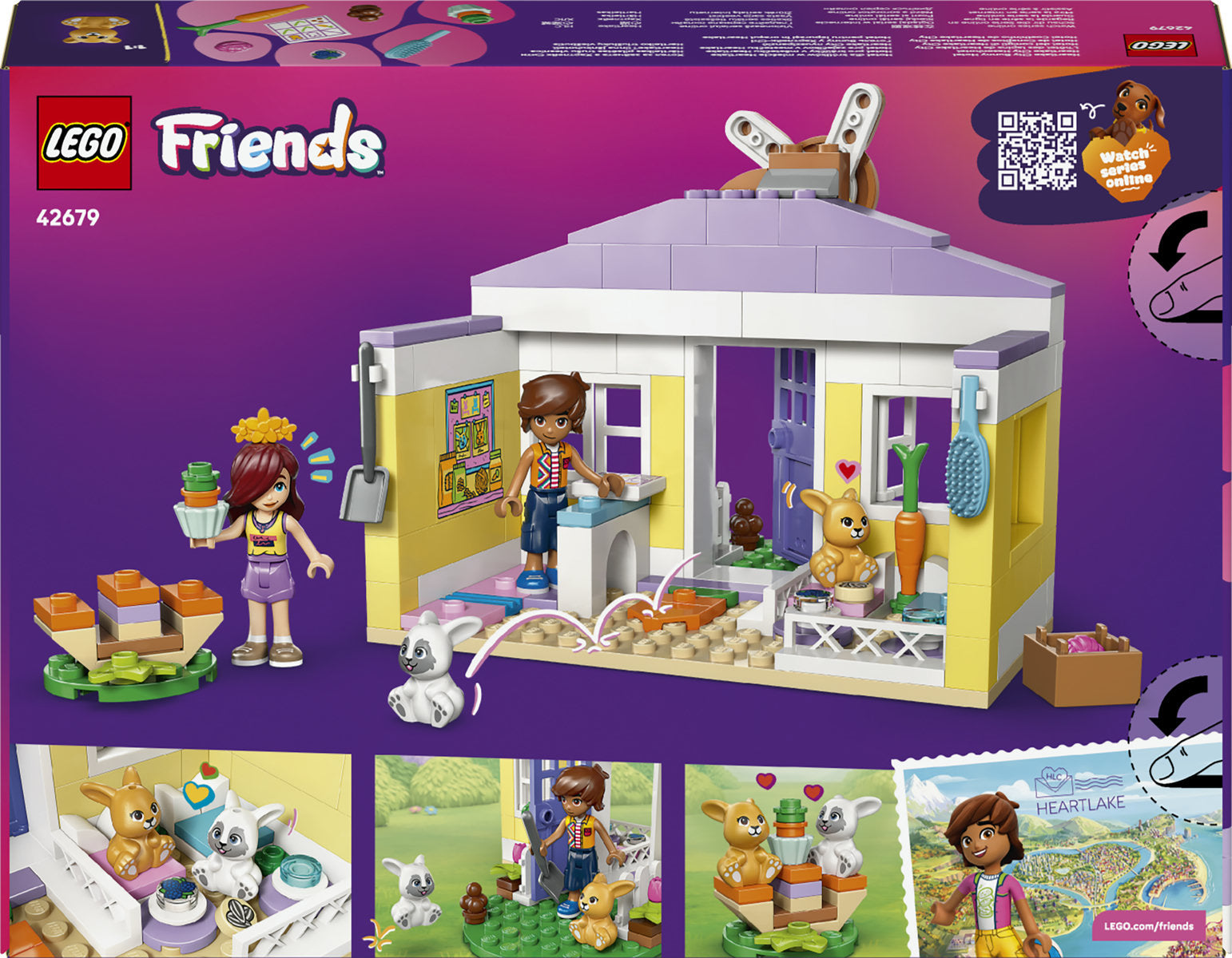 LEGO Friends Heartlake City Bunny Hotel Toy 42679