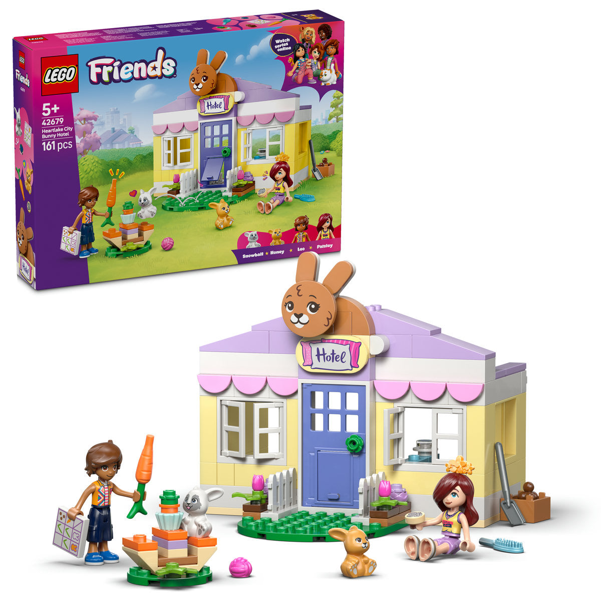 LEGO Friends Heartlake City Bunny Hotel Toy 42679