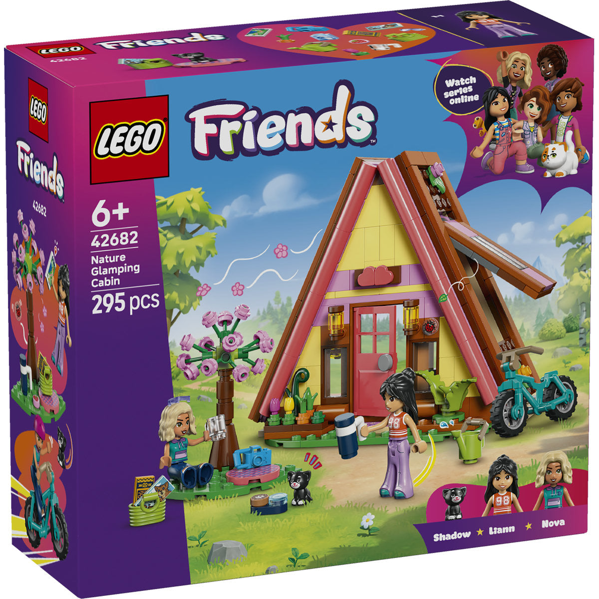 LEGO Friends Nature Glamping Cabin Building Set 42682