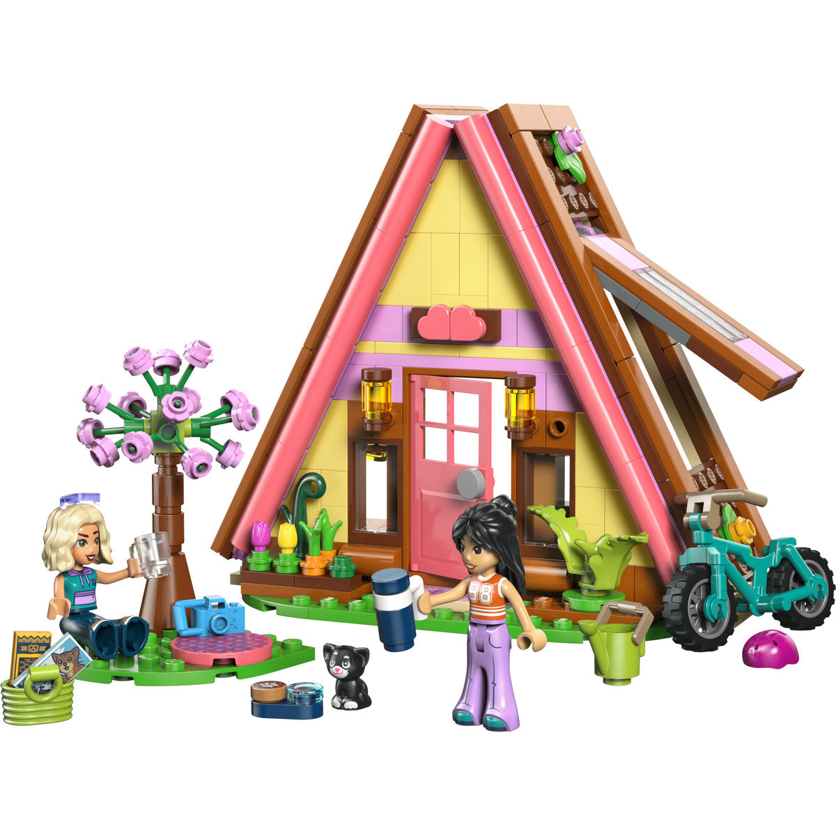 LEGO Friends Nature Glamping Cabin Building Set 42682