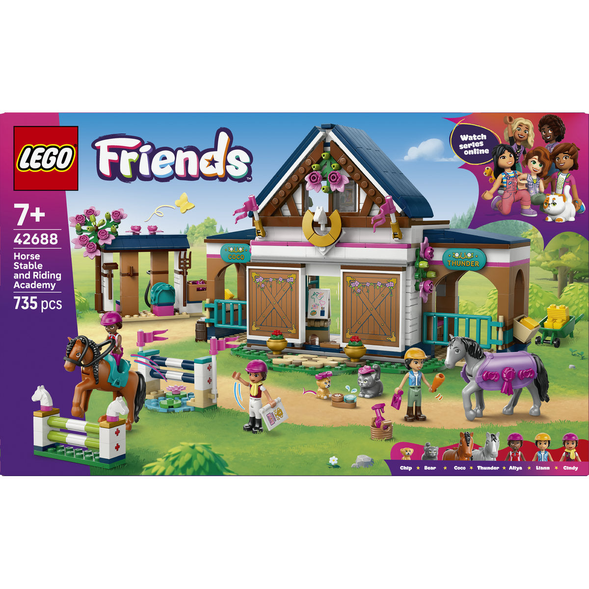 LEGO Friends Horse Stable and Riding Academy 42688