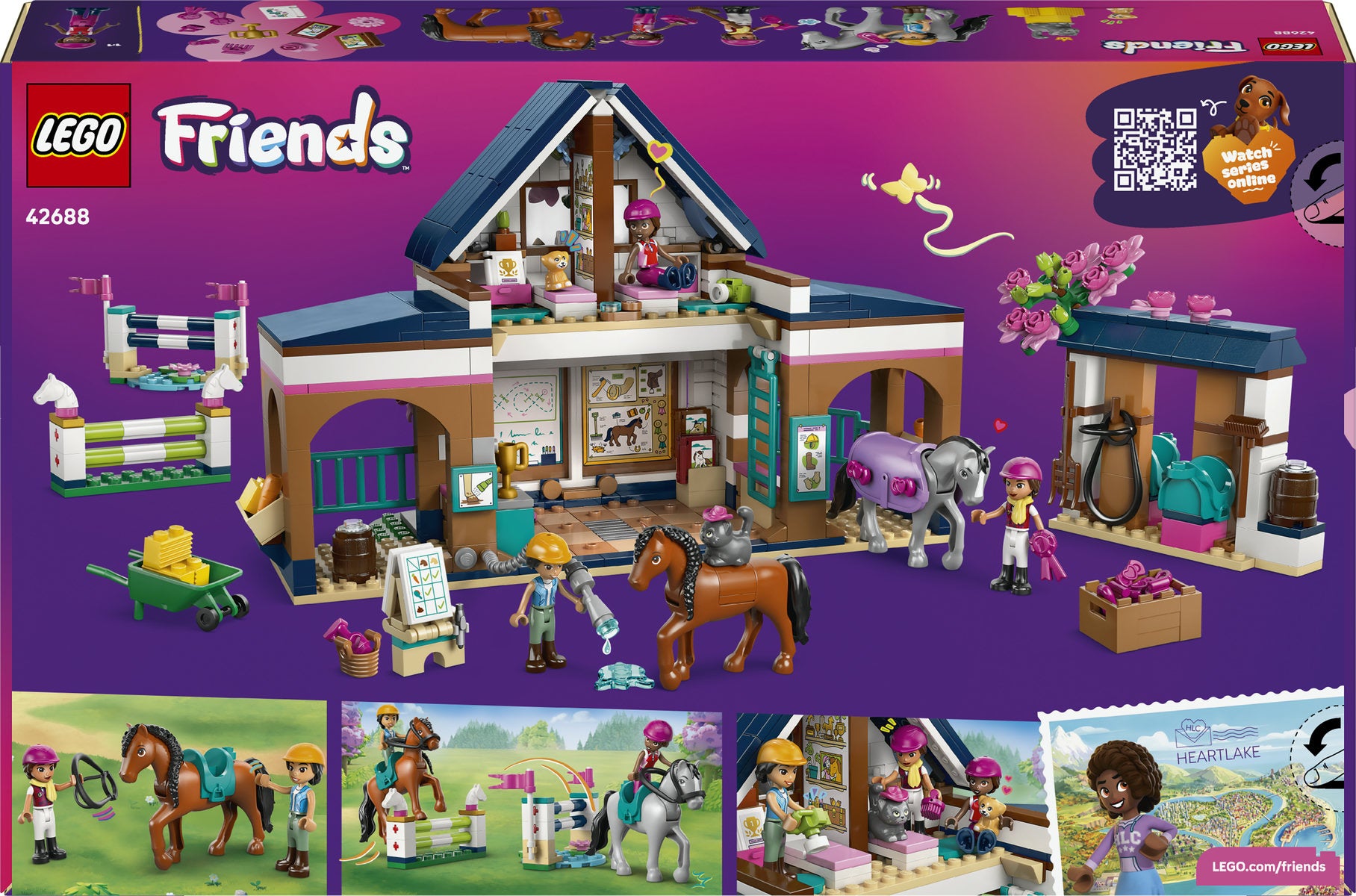 LEGO Friends Horse Stable and Riding Academy 42688