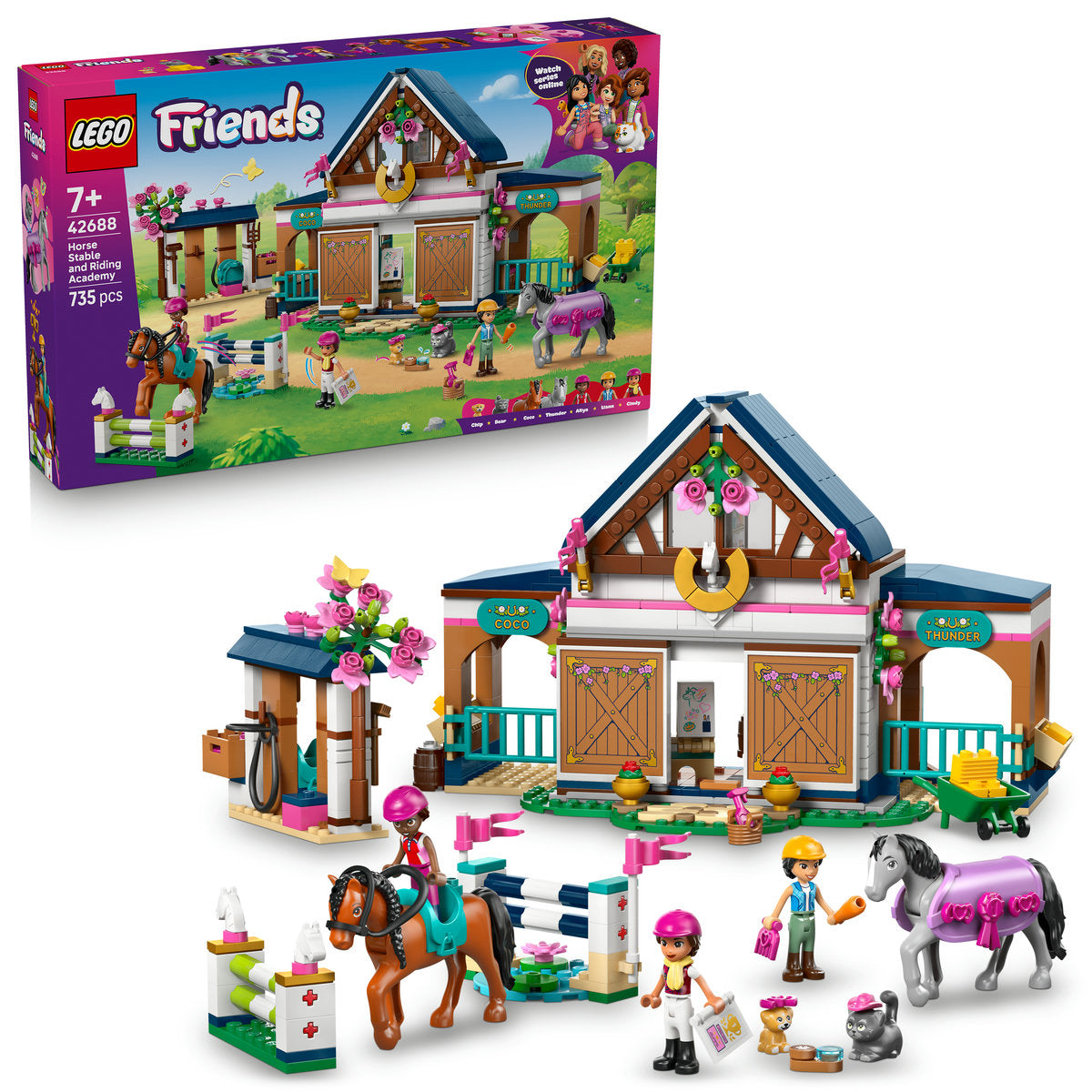 LEGO Friends Horse Stable and Riding Academy 42688